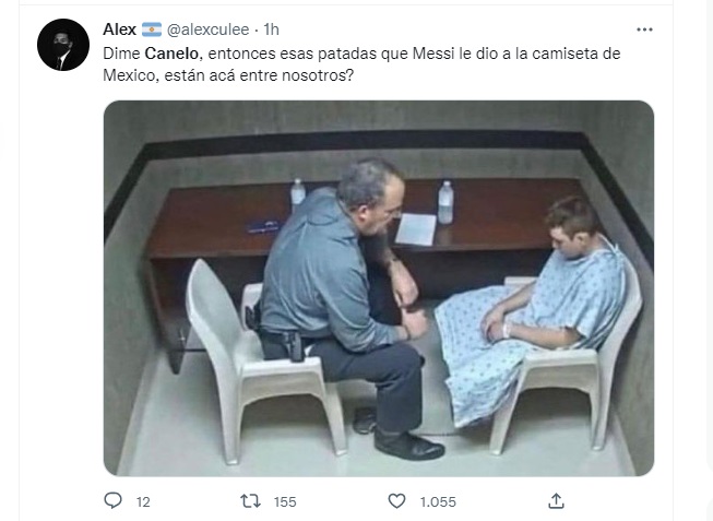Los memes que dejó la pelea de Canelo Álvarez con Messi (Foto: Twitter)