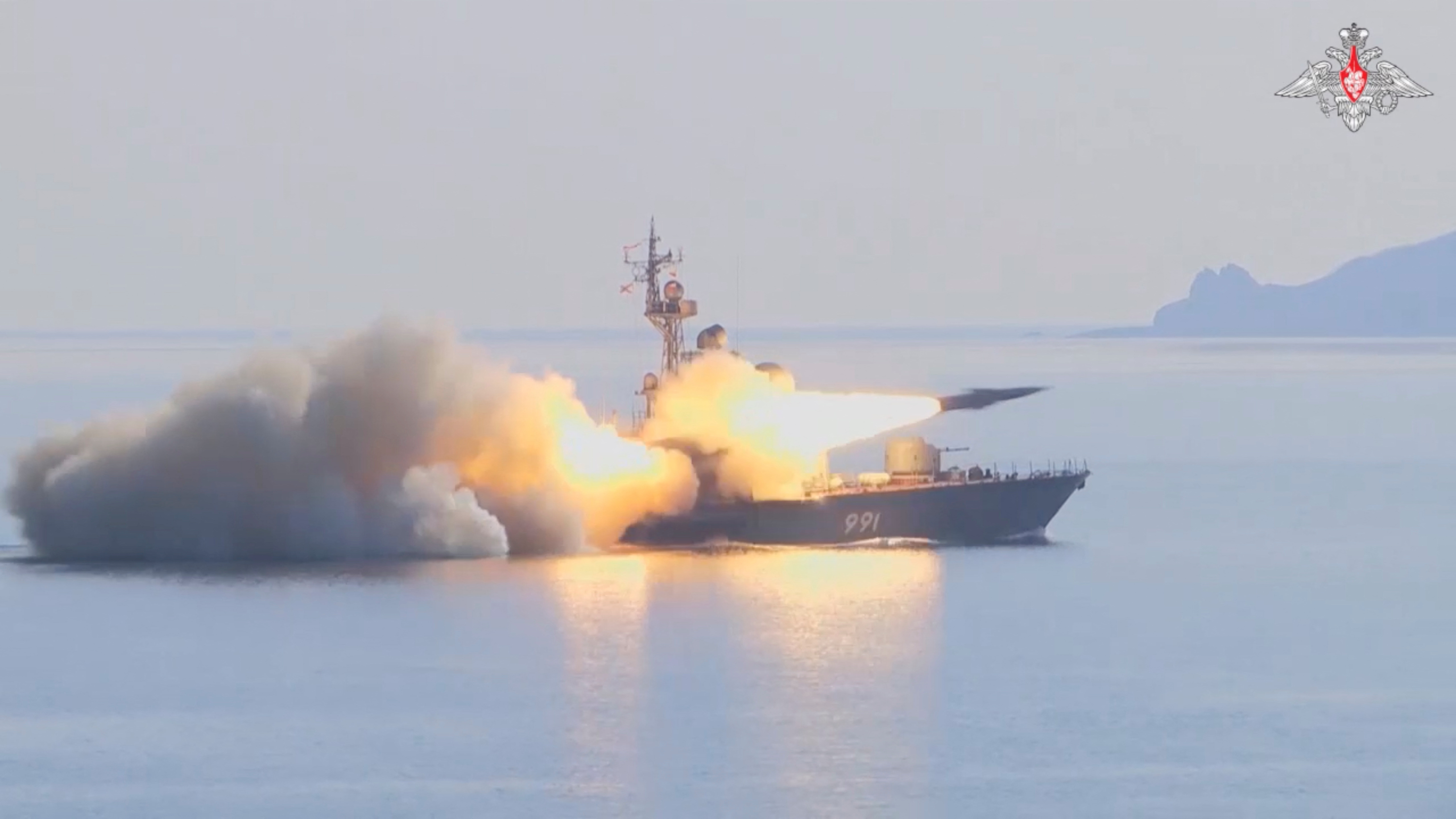 Video: Rusia realizó pruebas de misiles en mar de Japón