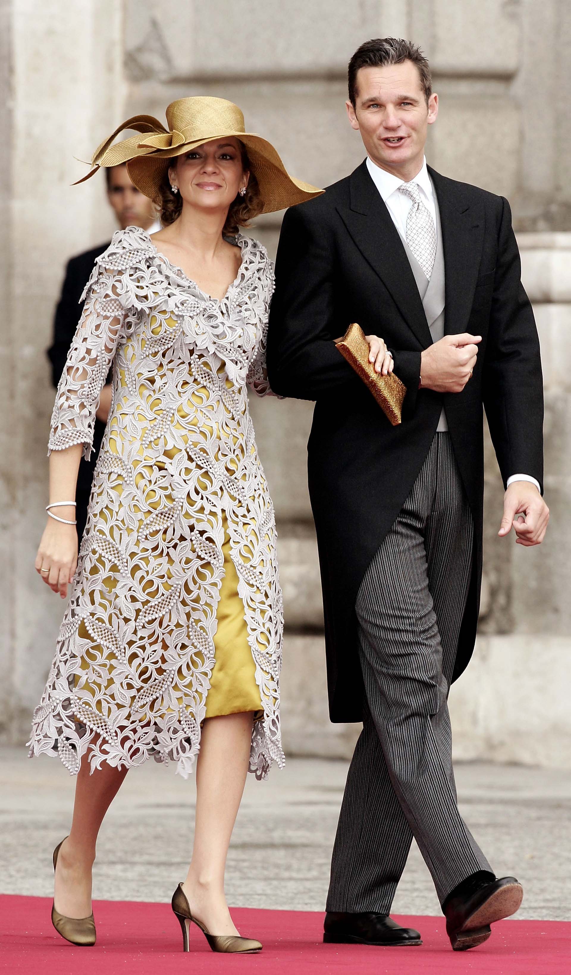 La infanta Cristina e Iñaki en la boda del entonces príncipe Felipe (Pascal Le Segretain/Getty Images)