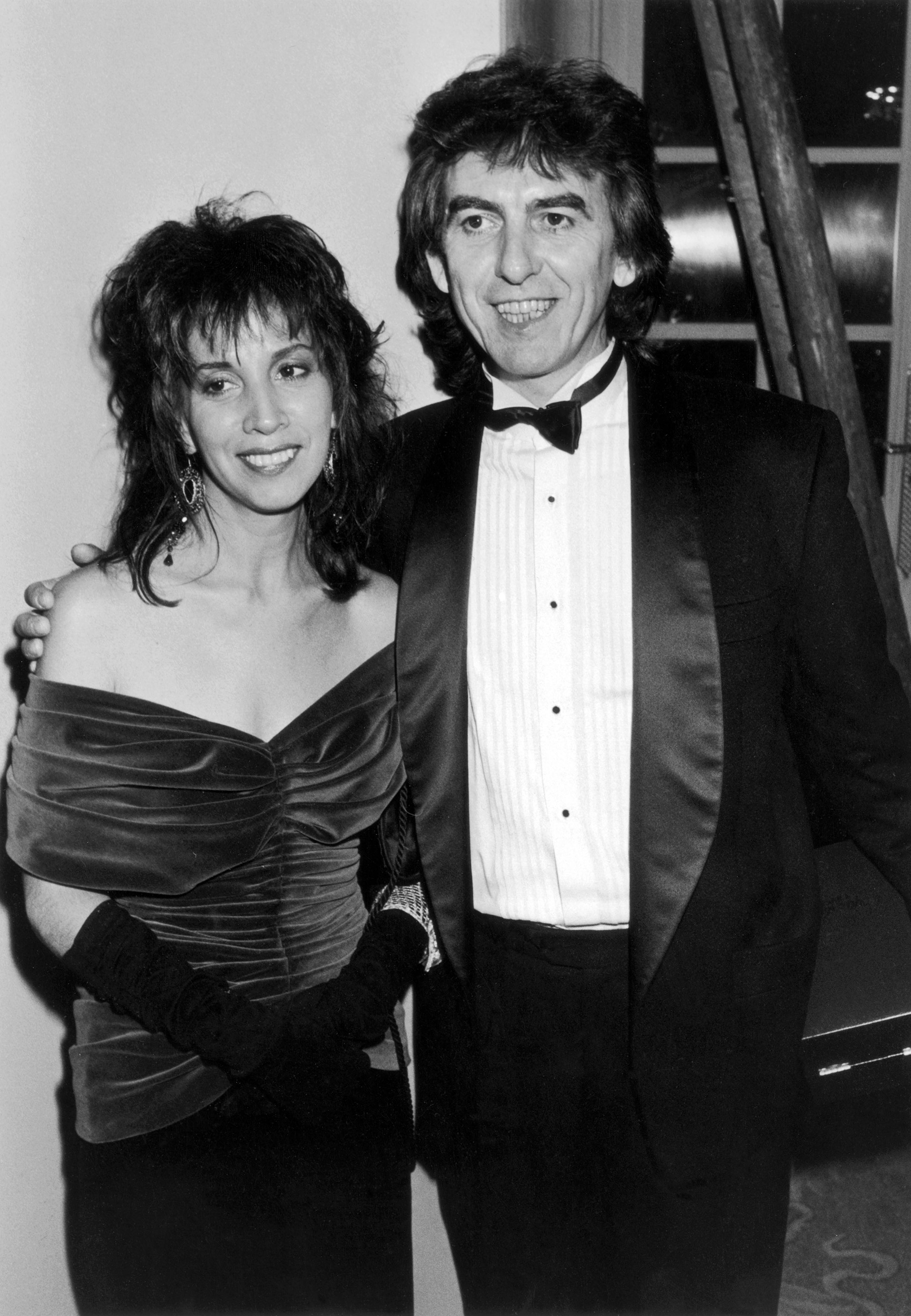 George y Olivia Harrison (1943 - 2001) (Dave Hogan/Hulton Archive/Getty Images)