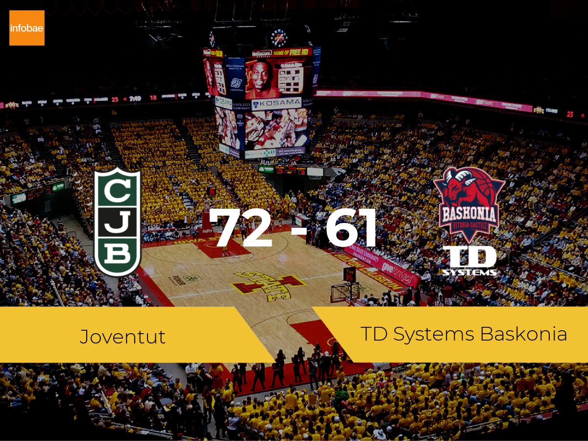 El Joventut se queda con la victoria frente al TD Systems Baskonia por  72-61 - Infobae