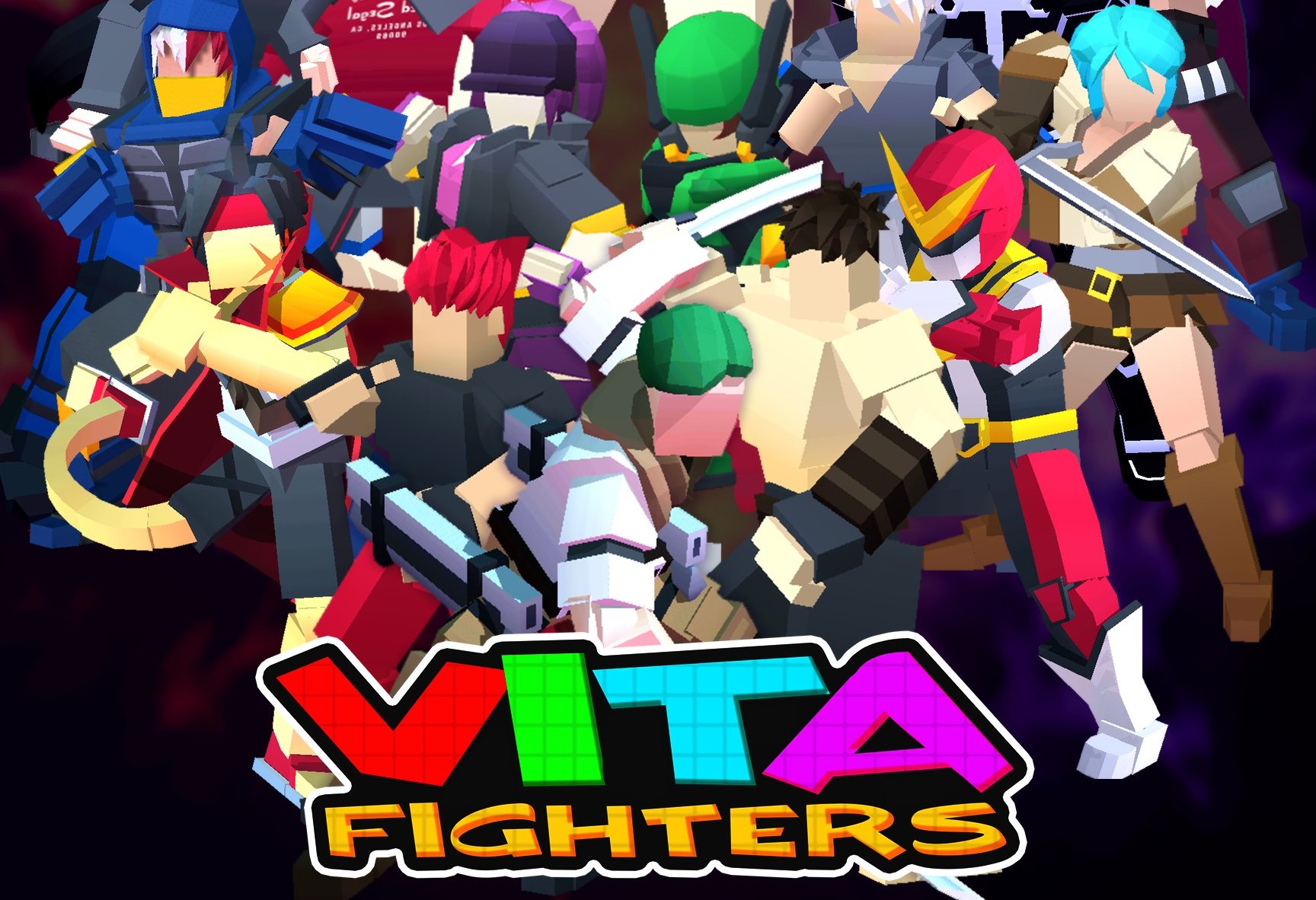Vita Fighters cuenta con una extensa grilla de personajes inspirados en diferentes íconos de la cultura pop y héroes de distintos videojuegos (Foto: @VitaFighters)