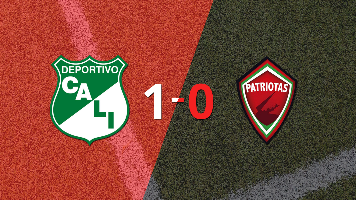 Deportivo Cali venció por la mínima a Patriotas FC