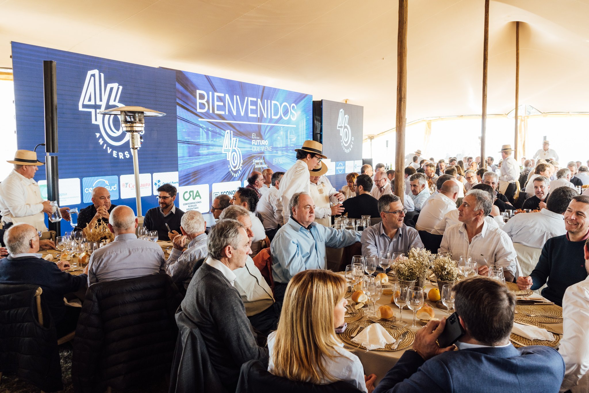 La Fundación Mediterránea presentó los detalles del plan de gobierno, en un asado para los socios