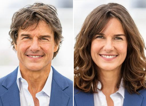 Actores y actrices de Hollywood con inteligencia artificial para saber cómo se verían con el sexo opuesto. (FaceApp/Composición/Jose Arana)