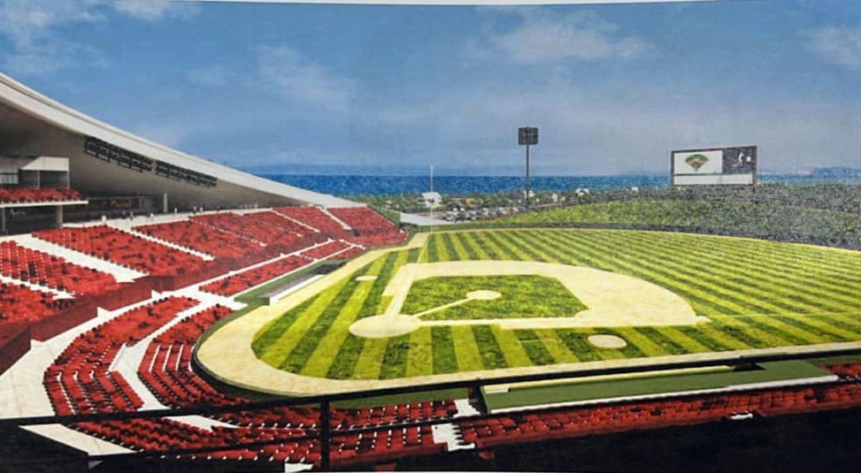AMLO approved the construction of the new Baseball Stadium in Tepic