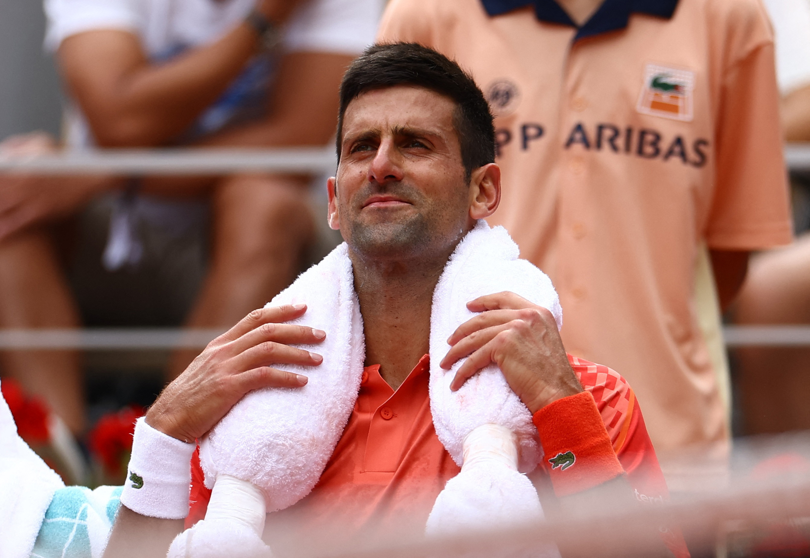 El serbio se instaló como el más ganador de Grand Slams en la historia del tenis masculino (REUTERS/Lisi Niesner)