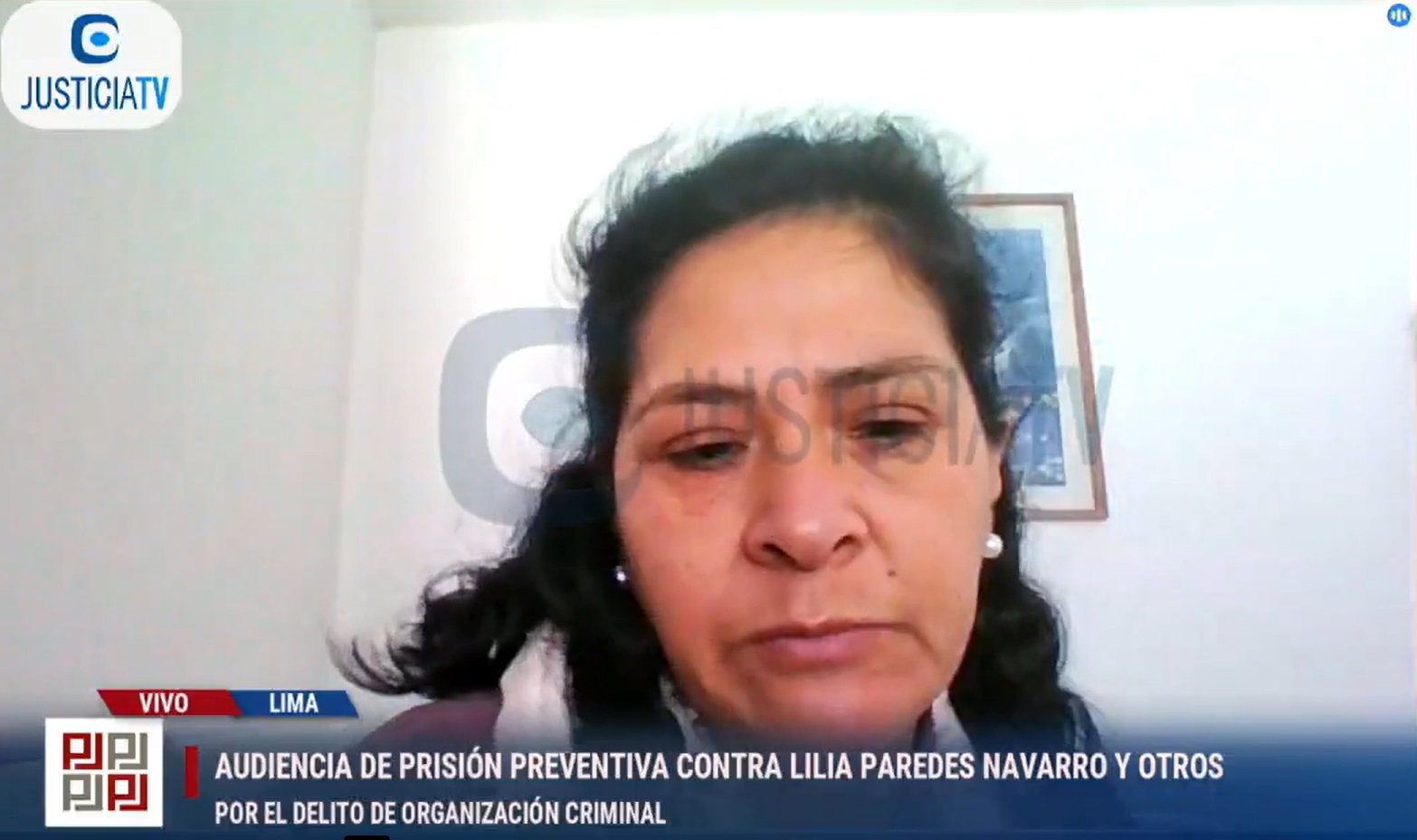 Lilia Paredes apareció en audiencia desde México y se negó a precisar su domicilio: “Respeten eso”