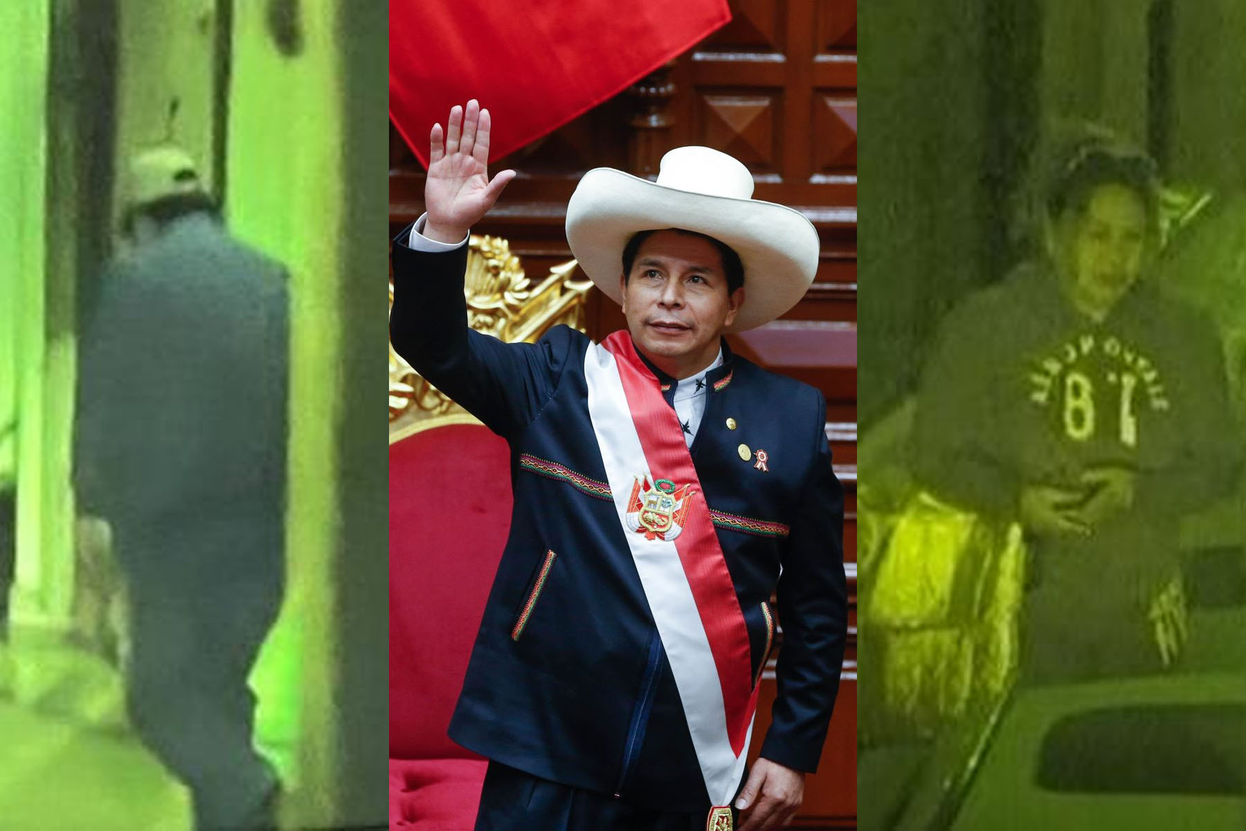 Pedro Castillo en Breña.