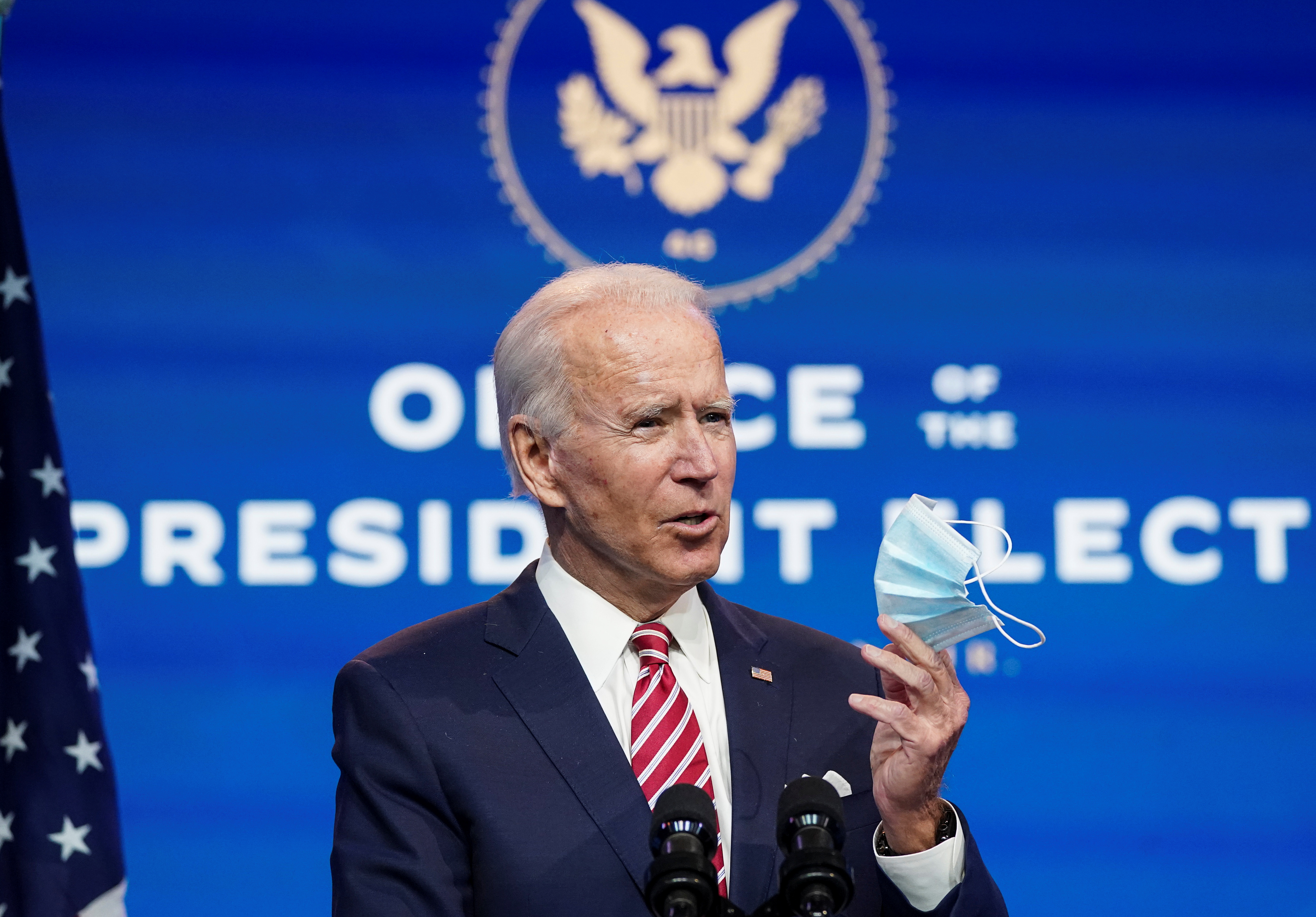 Joe Biden, presidente electo de Estados Unidos (REUTERS/Kevin Lamarque)