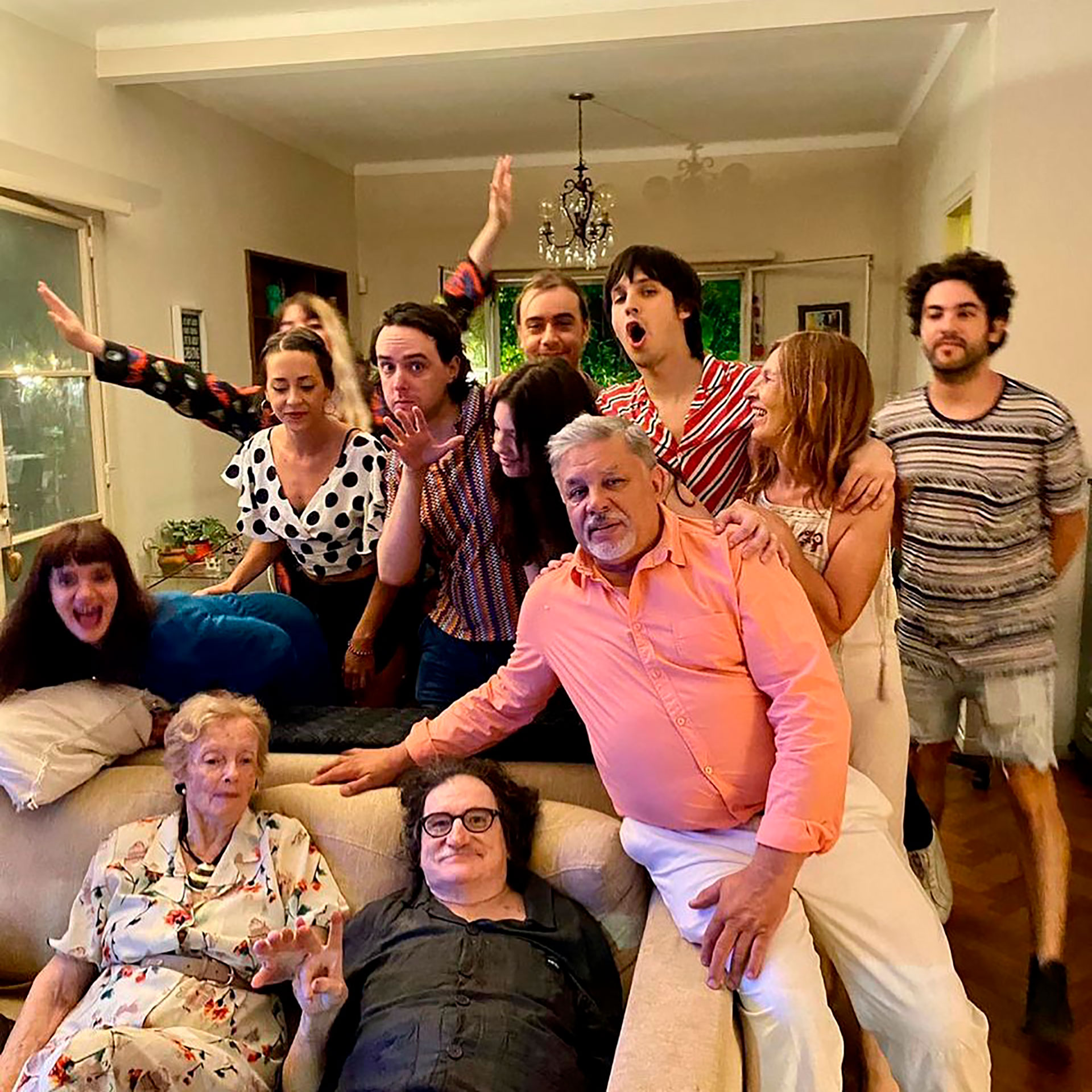 La última Navidad de Charly con la familia Cerati (Foto: @vanity.sex)