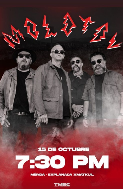 Molotov  fue la banda telonera 
(Foto: Instagram/@molotovbanda)