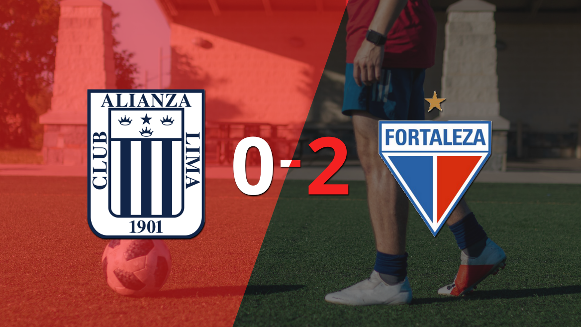 Fortaleza venció por 2-0 a Alianza Lima como visitante