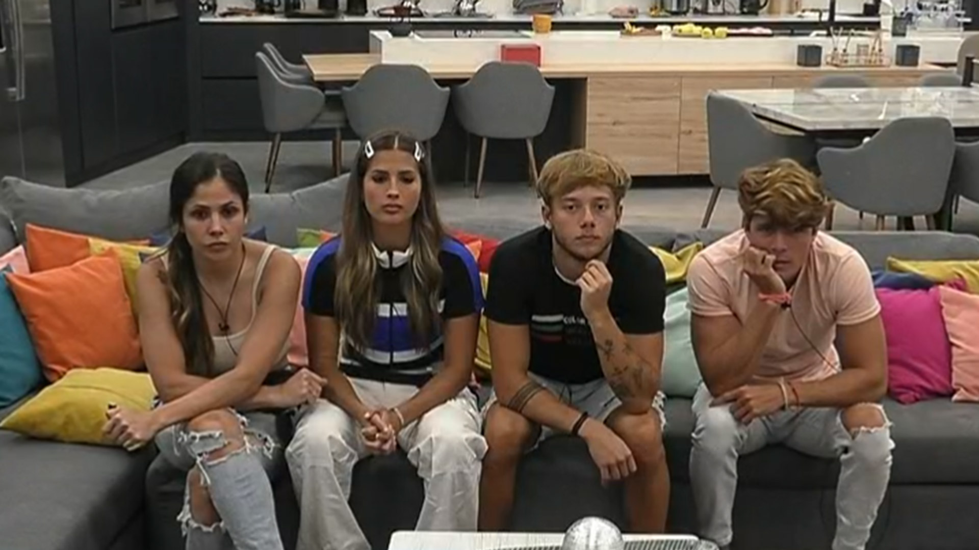 Romina, Julieta, Nacho and Marcos, the finalists of Big Brother