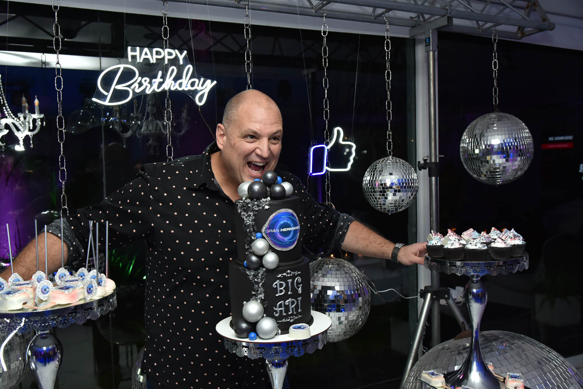 La alegría de Ariel Ansaldo (Crédito: RS Fotos) 