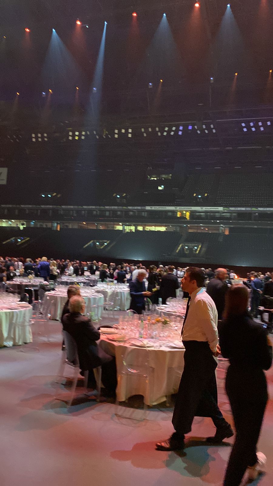 Un momento del concurso Mejor Sommelier del Mundo, que se llevó a cabo en Paris La Défense Arena de la capital francesa