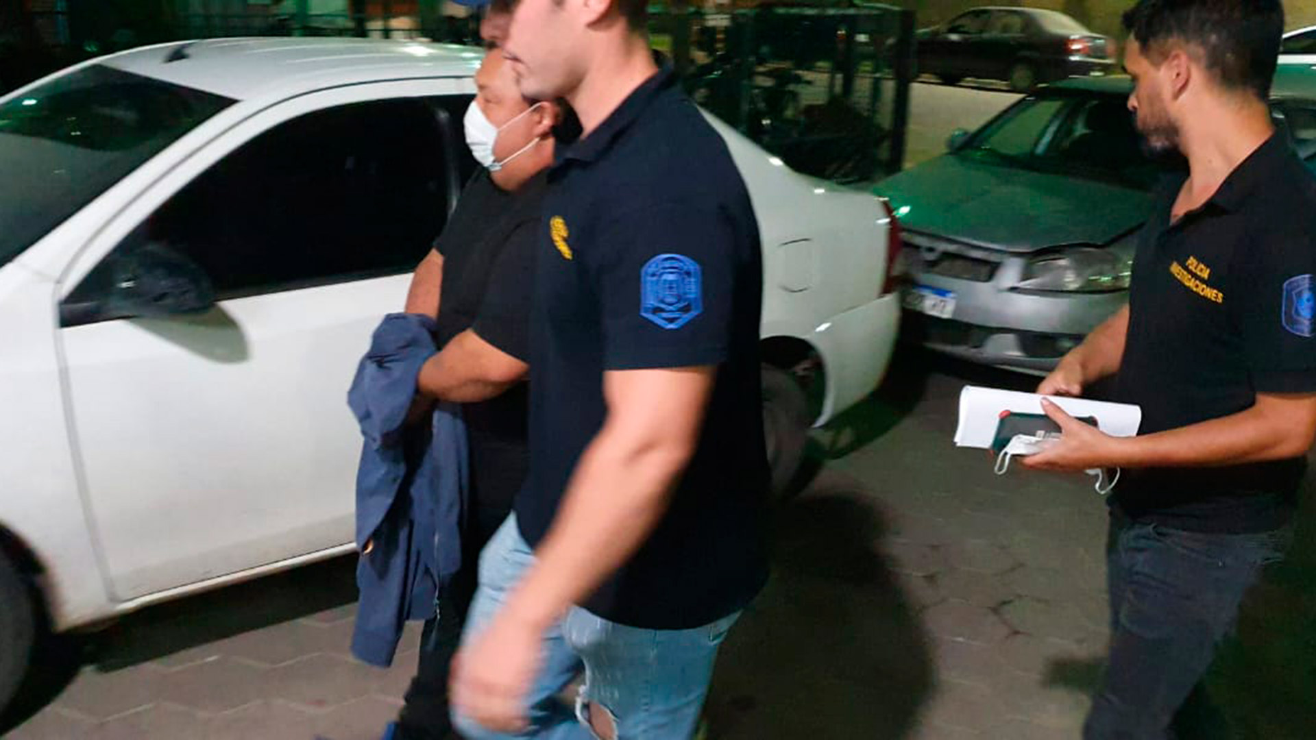 La detención del sindicalista de Camioneros Fernando Espíndola en San Nicolás
