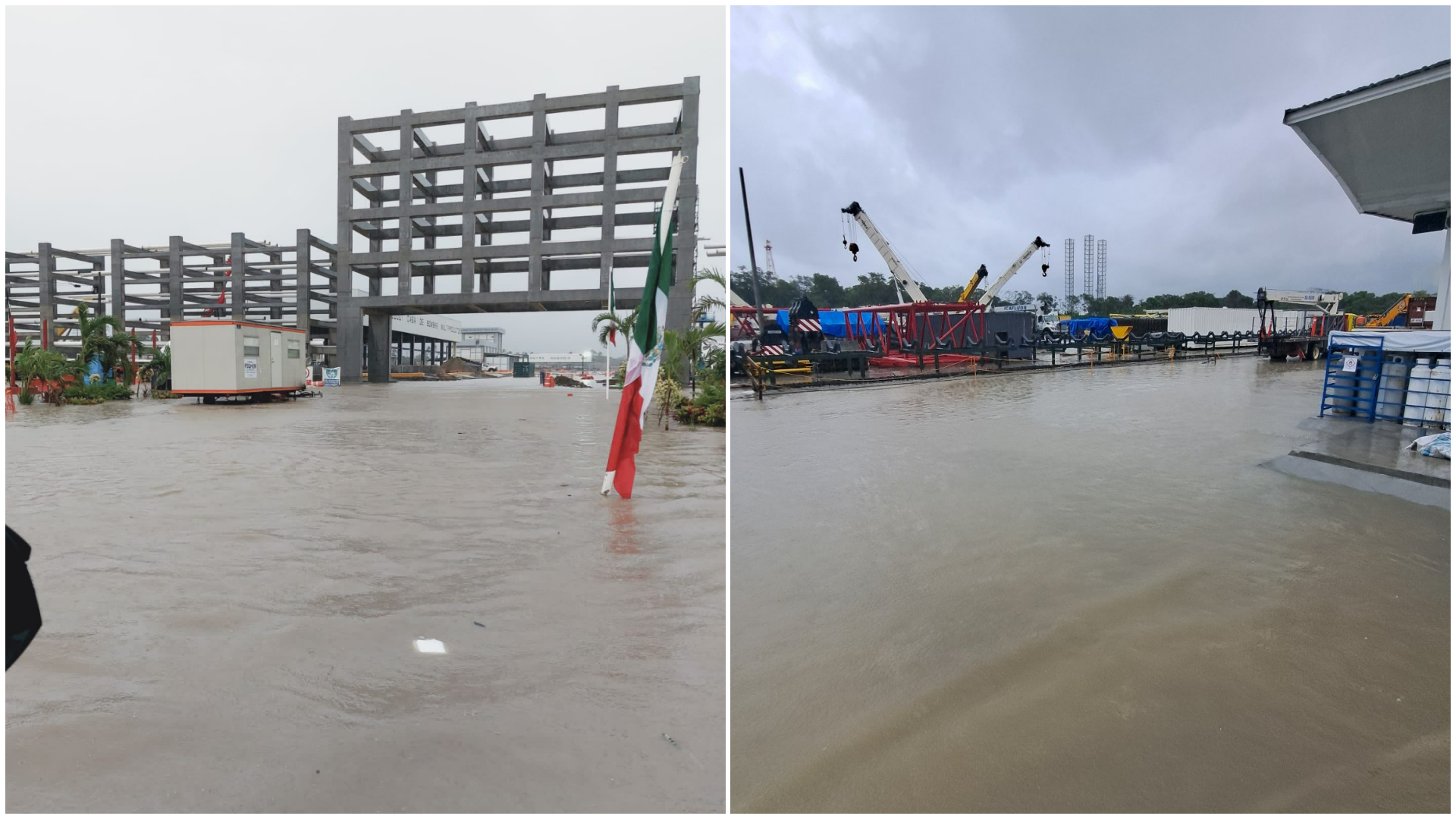 “La refinería está en el agua”, alcaldesa de Paraíso explicó por qué Dos Bocas se habría inundado