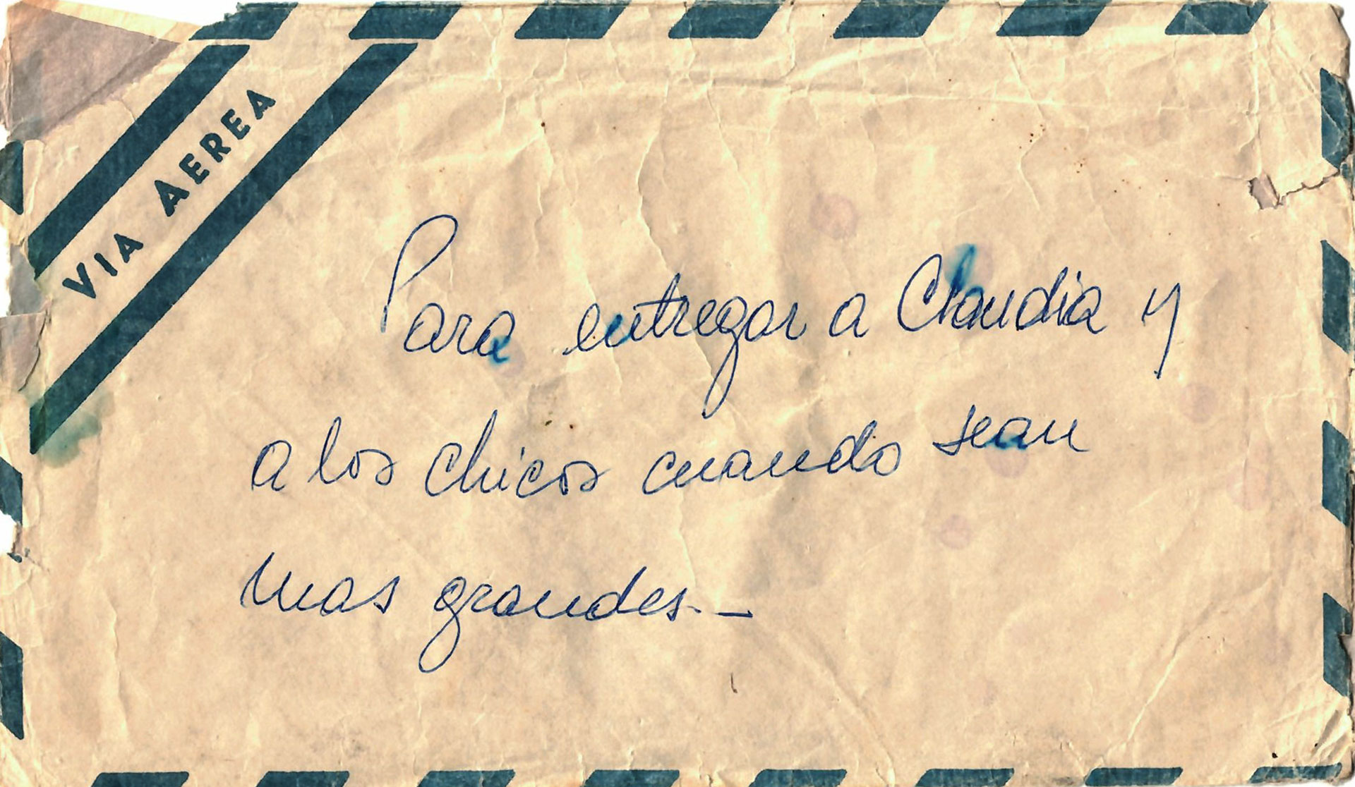 La carta que les dejó Falconier a sus hijos antes de partir hacia la guerra