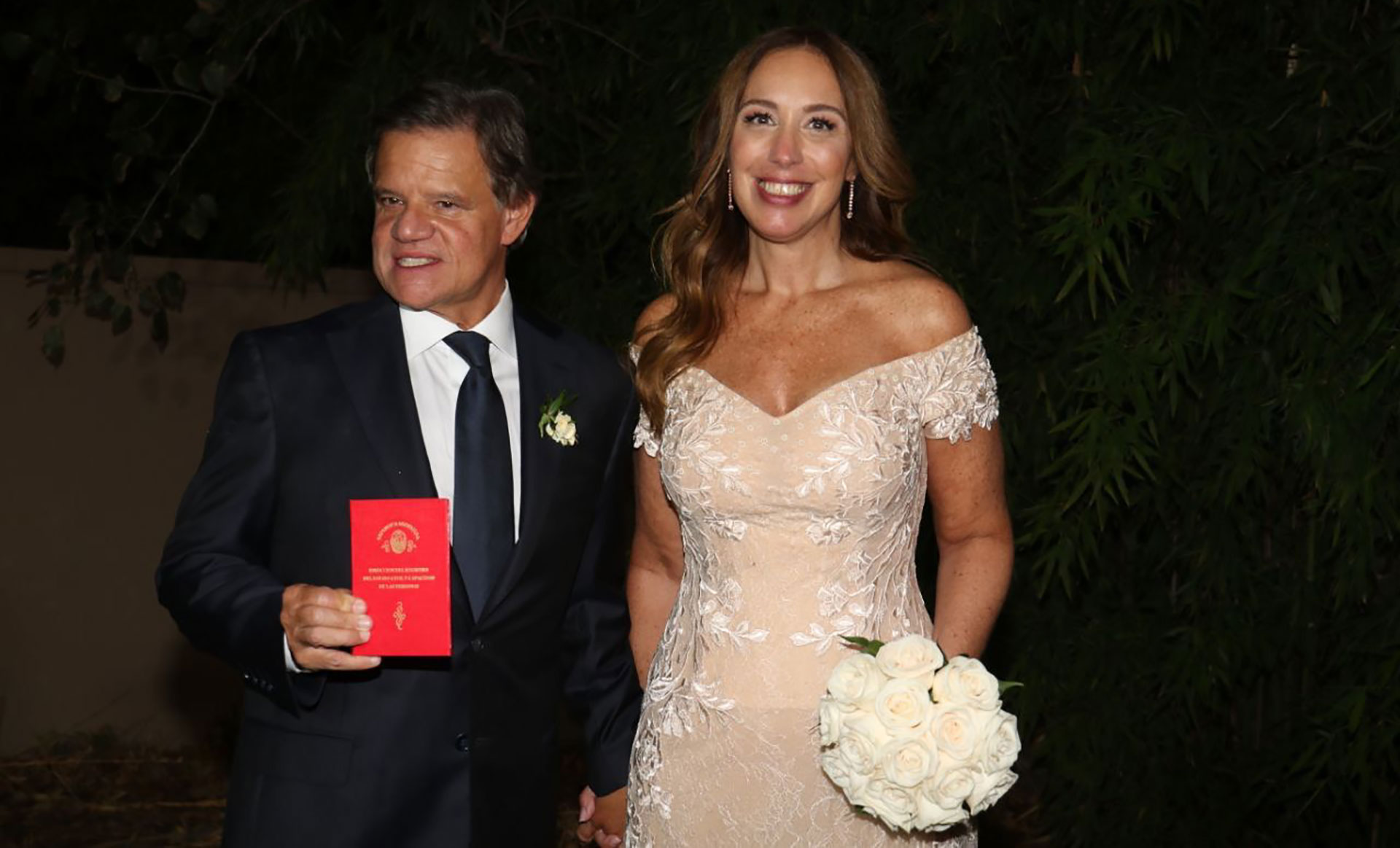 El casamiento de María Eugenia Vidal y “Quique” Sacco: los políticos invitados y las primeras fotos del festejo