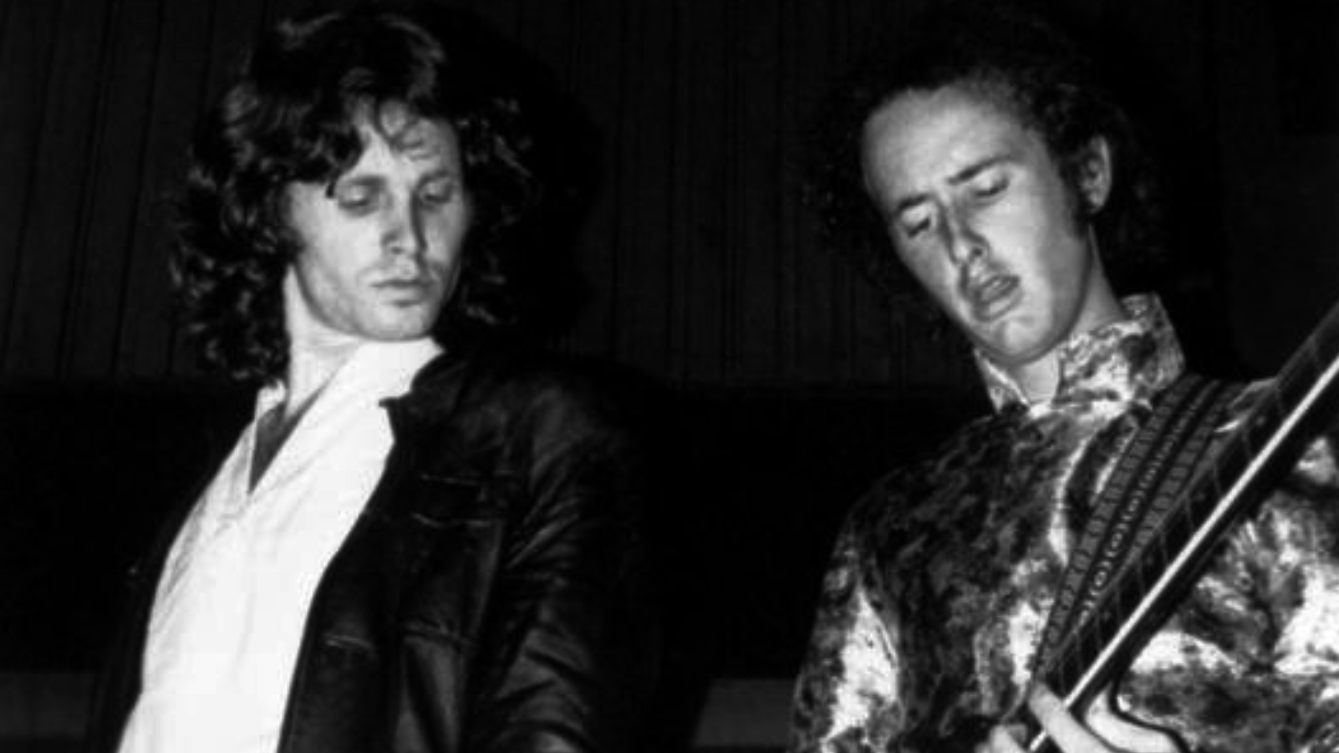 Jim Morrison y Robby Krieger.