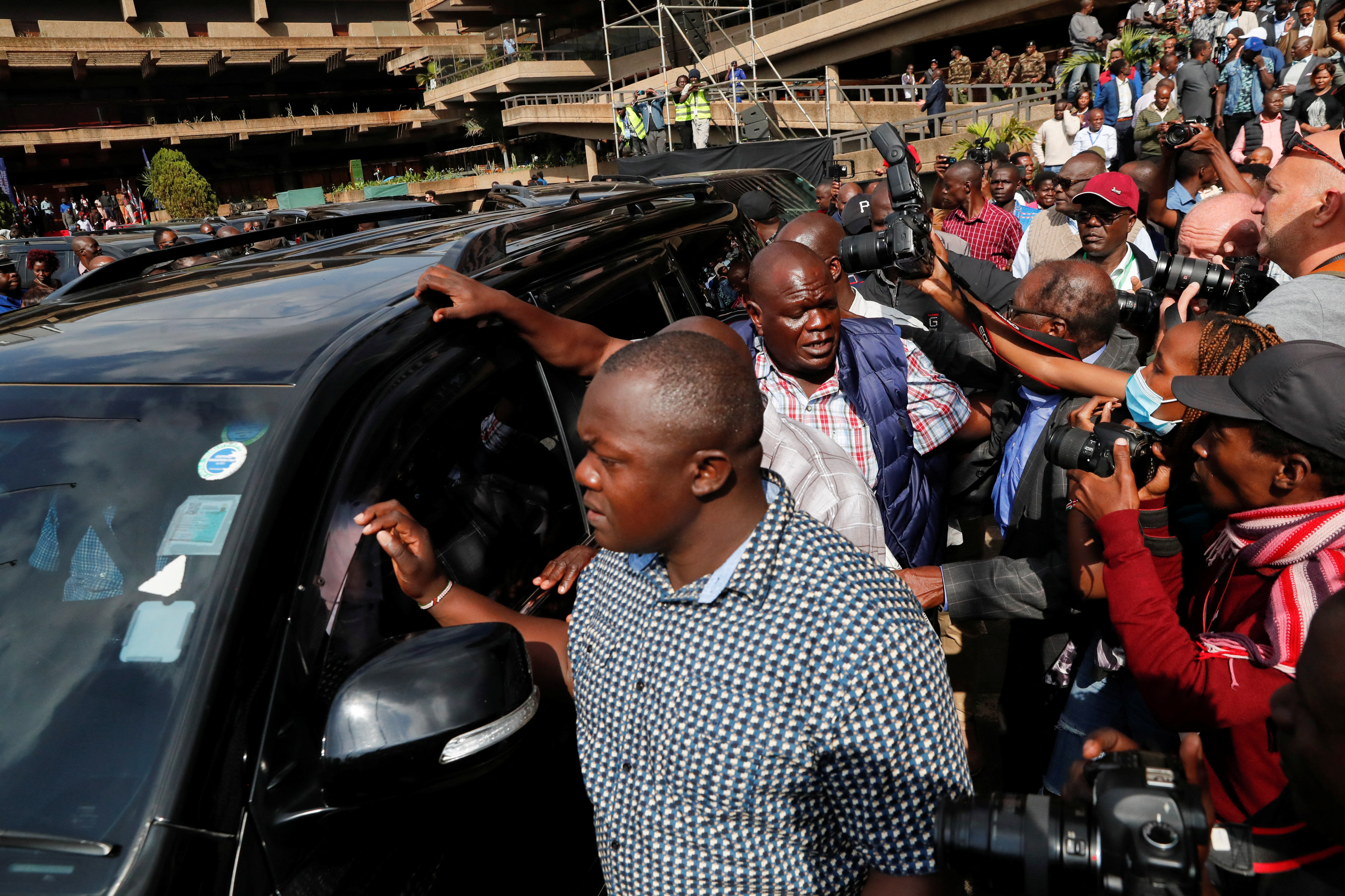 Raila Odinga, líder de la oposición (REUTERS/Thomas Mukoya)