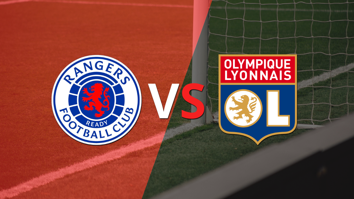 Olympique Lyon, de visitante, derrotó 2-0 a Rangers