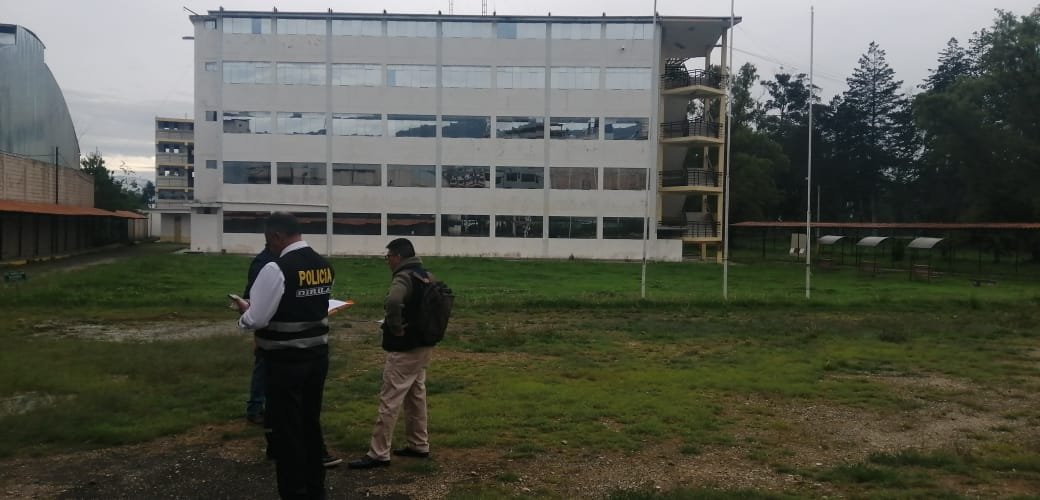 Fiscalía y la Policía en incautación de los bienes de Joaquín Ramírez en Cajamarca. 