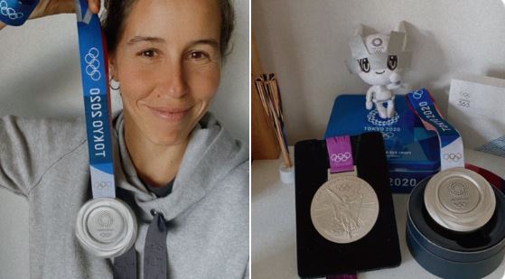 “Bienvenida de nuevo a casa, tu hermana te extrañaba”: la Leona recuperó la medalla olímpica que le habían robado 
