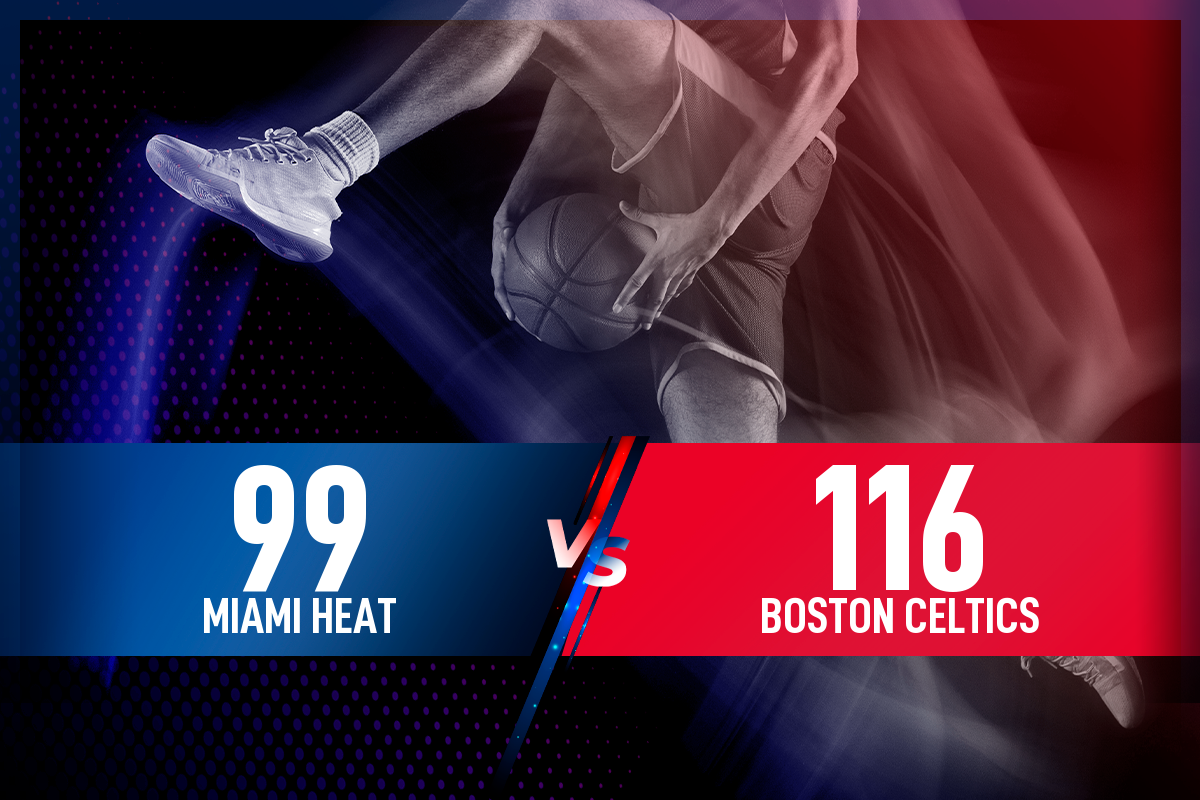 Miami Heat - Boston Celtics: Resultado, resumen y estadísticas en directo del partido de la NBA
