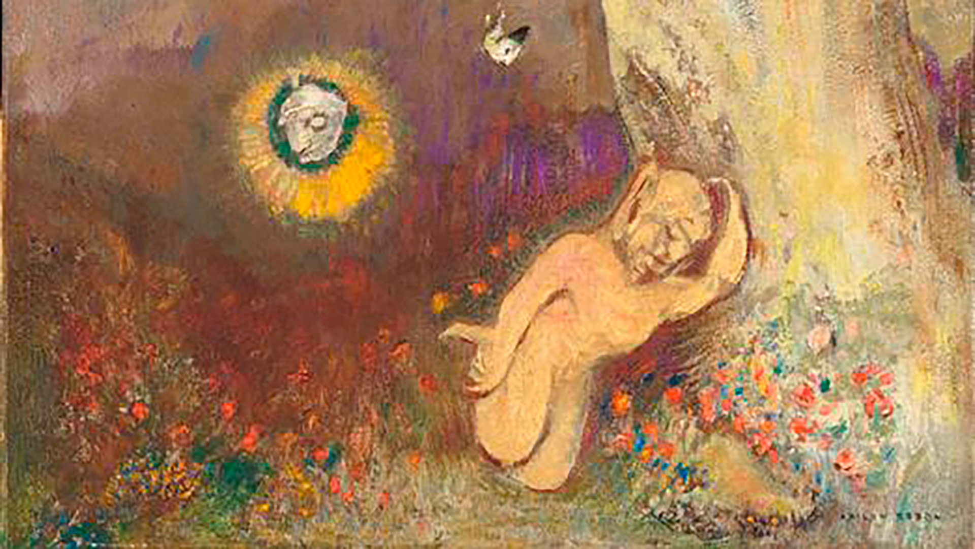 Pieza de Odilon Redon, uno de los artistas de los que se podrán ver sus pasteles en el Museo de Orsay