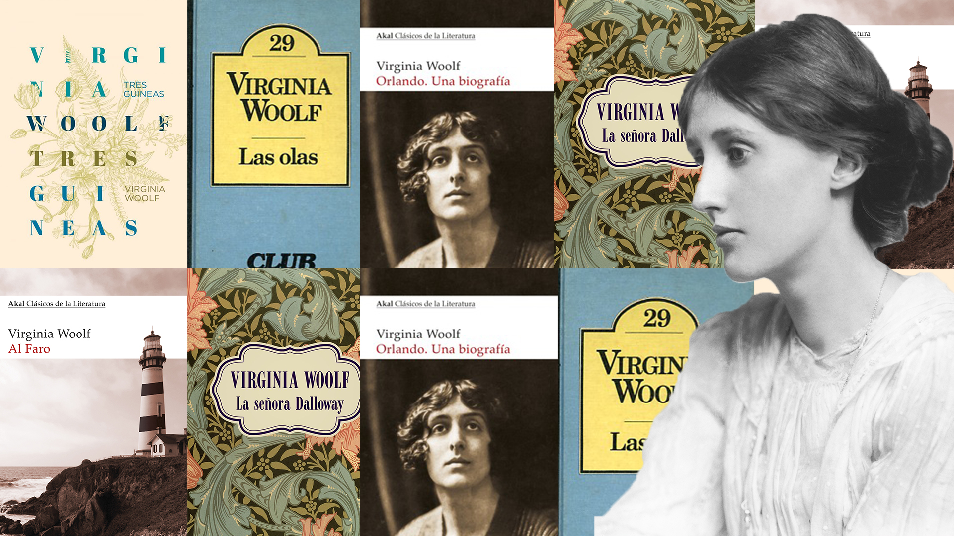 Virginia Woolf y sus libros