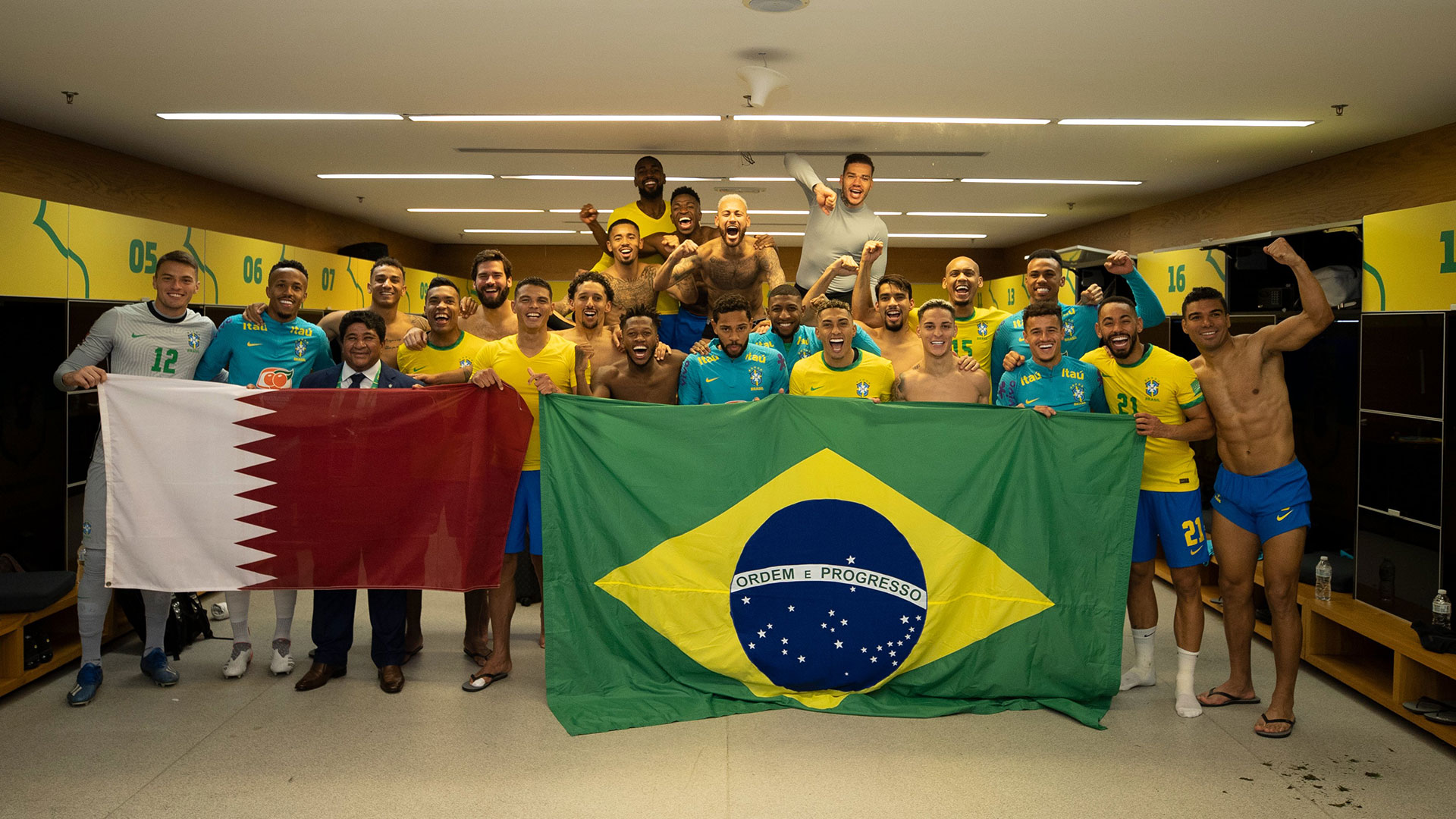 Brasil llega a San Juan sin Neymar después de haber clasificado a Qatar 2022 (Foto: CBF Oficial)