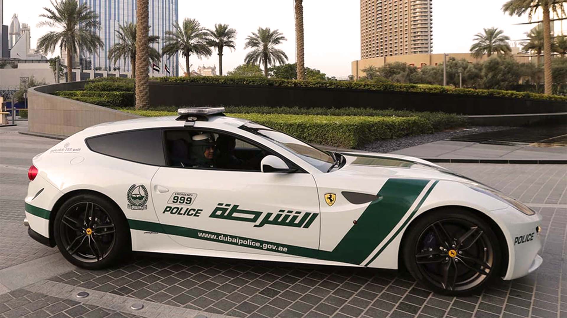 In the absence of one, there are two Ferrari FF patrolling the city of Dubai