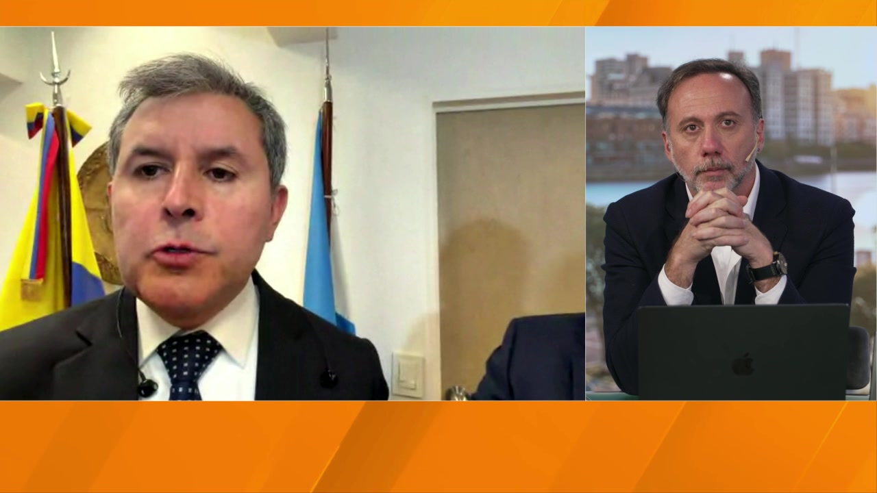 José Acosta, embajador de Colombia: "Muchas personas tuvieron que dormir a la intemperie por temor a estar en sus viviendas" 