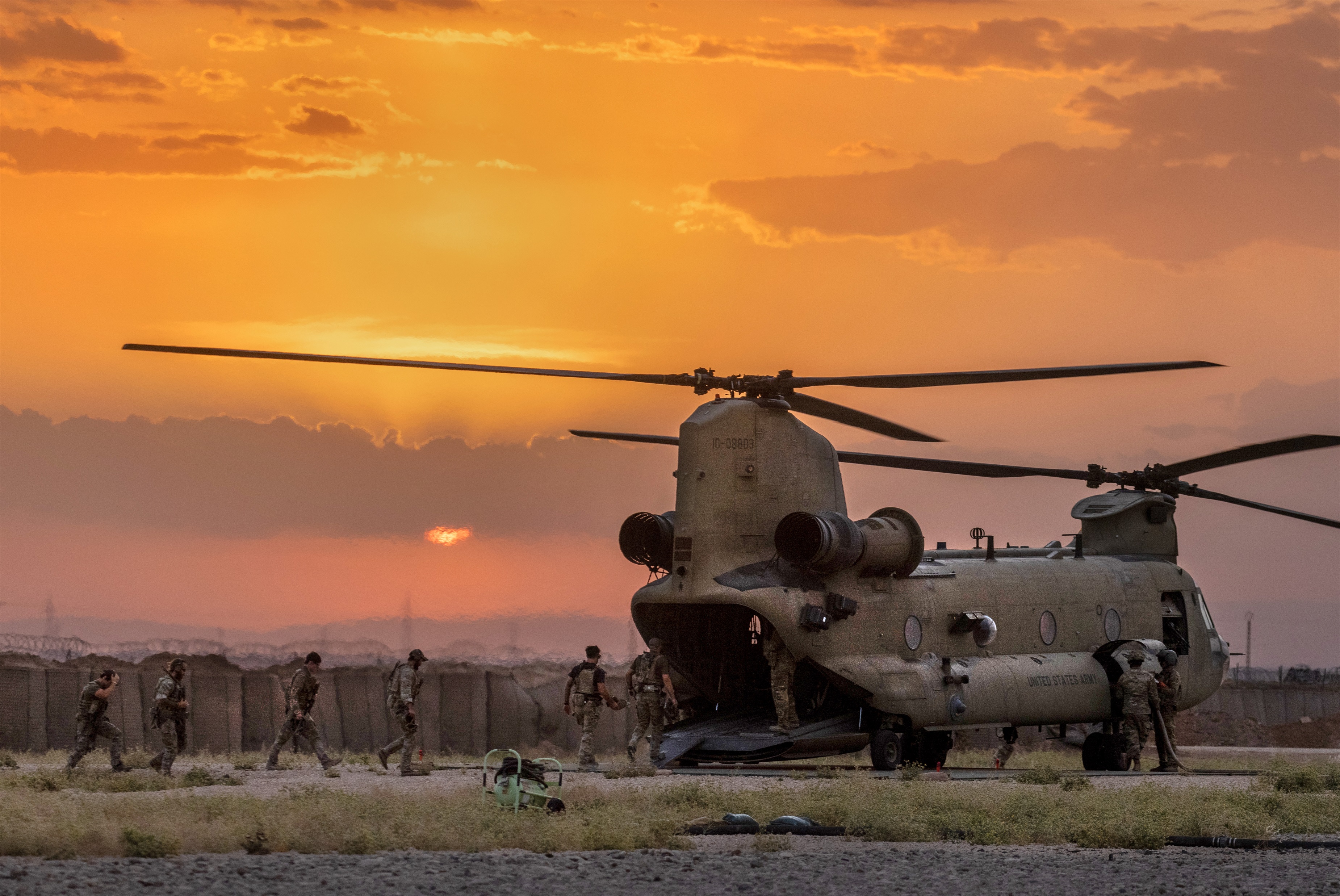 25-05-2021 Soldados del Ejército de EEUU abordan un helicóptero Chinook CH-47 mientras parten de un puesto de combate remoto conocido como RLZ, cerca de la frontera turca en el noreste de Siria.
POLITICA
JOHN MOORE