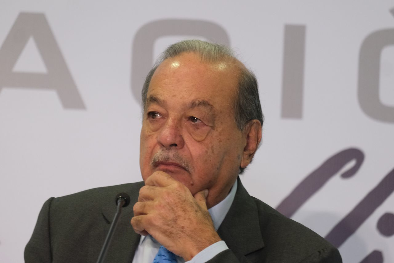 Carlos Slim is the richest person in Mexico.  Photo: GRACIELA LÓPEZ /CUARTOSCURO.COM