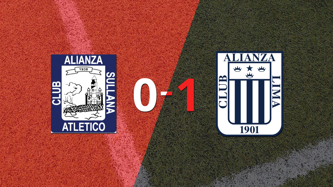 Alianza Lima derrotó a Alianza Atlético 1 a 0