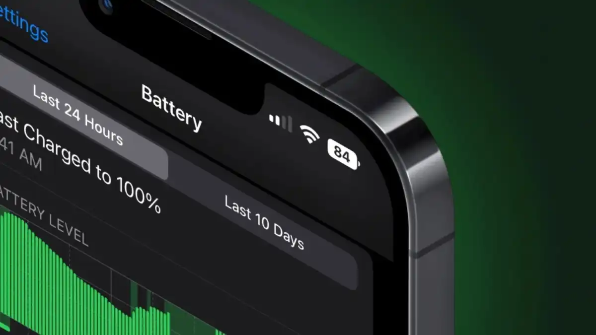 Indicatore della batteria dell'iPhone in iOS 16. (Foto: DonaminHaber)