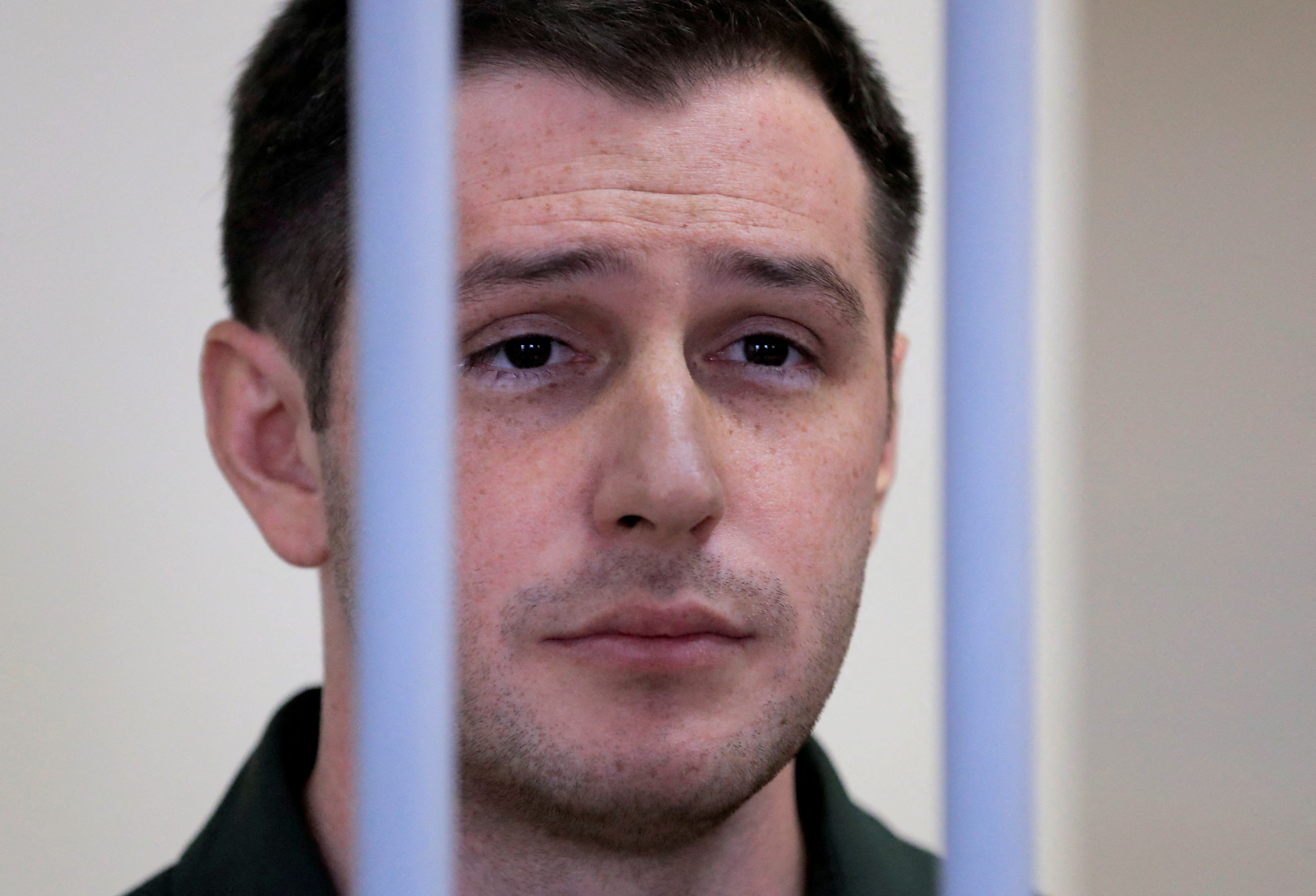 El ex marine estadounidense Trevor Reed, condenado a nueve años de prisión en Rusia por violencia (REUTERS/Tatyana Makeyeva/archivo)