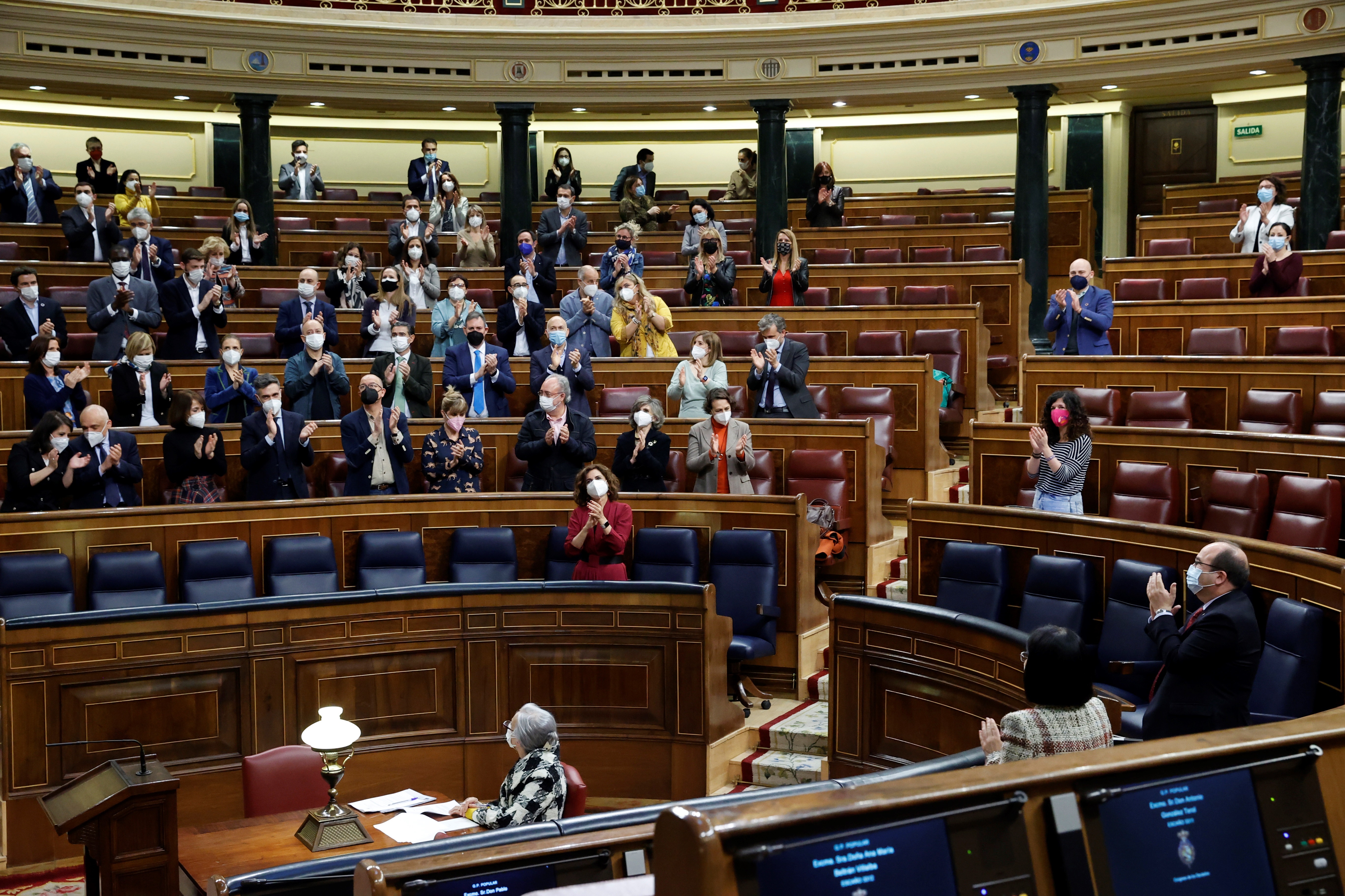 En España, la ley de eutanasia fue aprobada por el Congreso a mediados de marzo (Efe) 