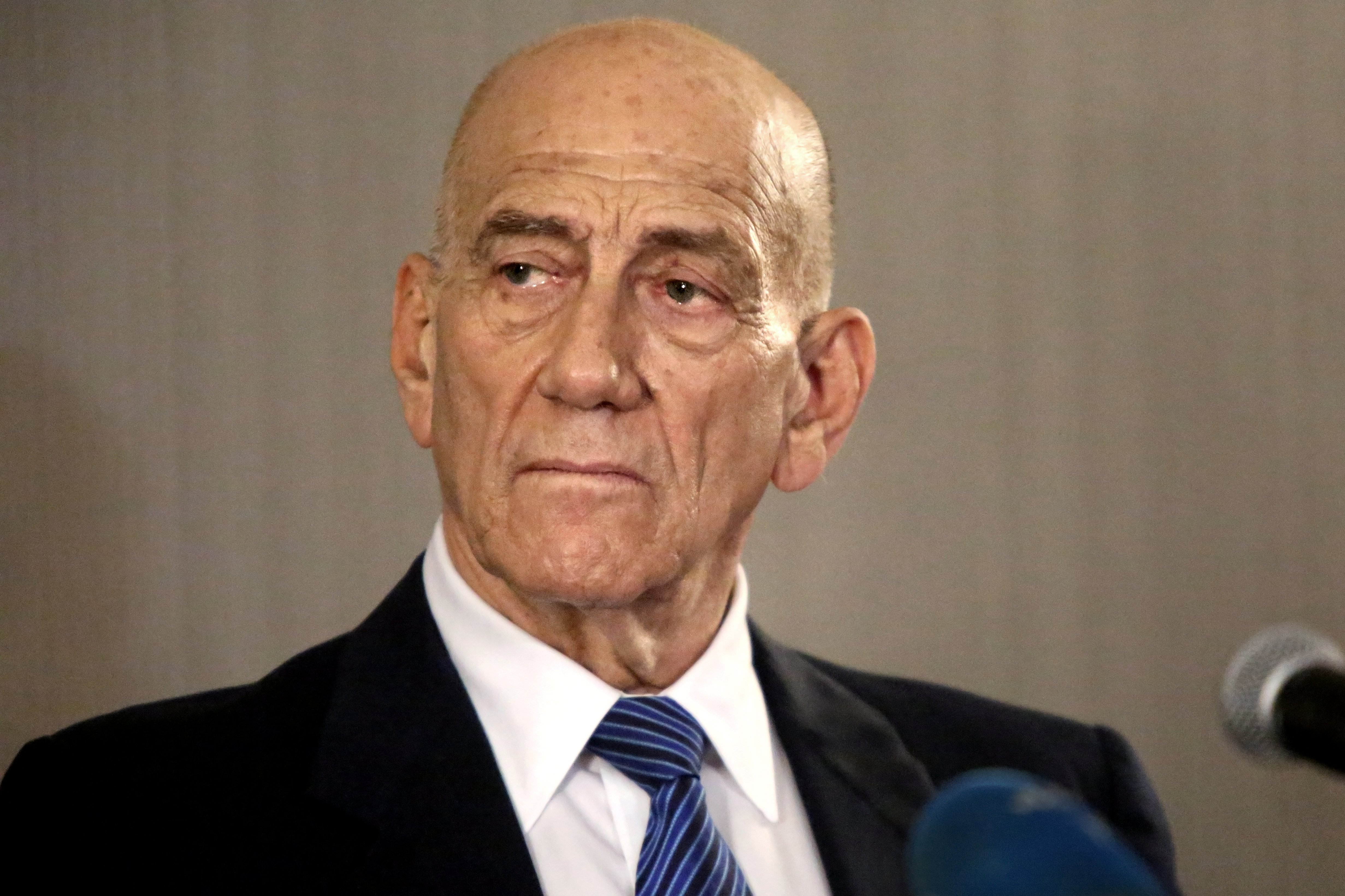 El ex primer ministro israelí Ehud Olmert. REUTERS/Yana Paskova