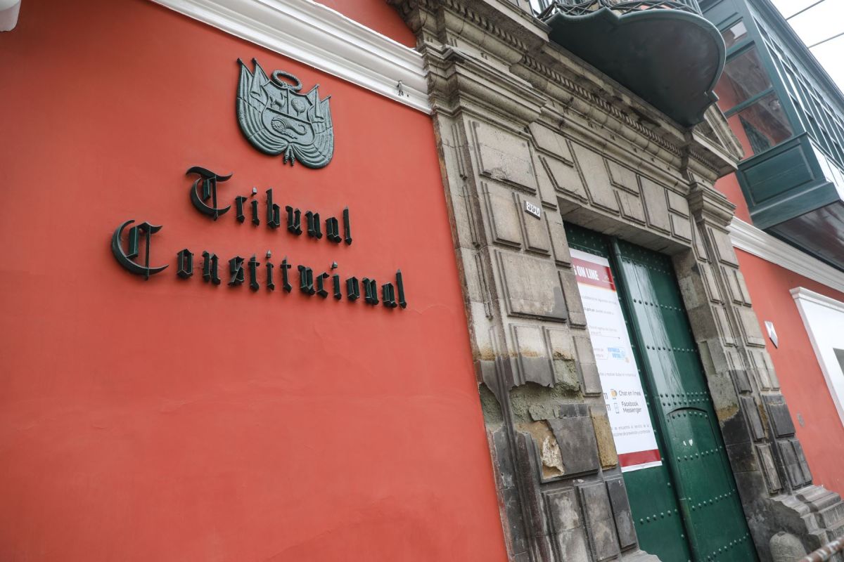 Tribunal Constitucional. | Foto: Agencia Andina