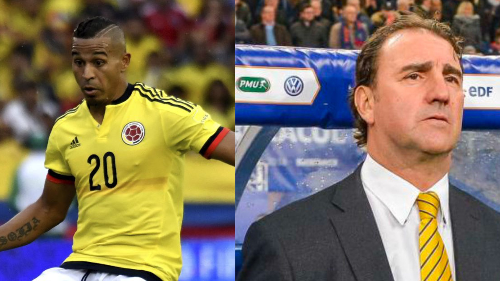 Macnelly Torres esperaba un nombre diferente al de Néstor Lorenzo en el banquillo de la selección de Colombia.  Imagen: Getty Images y FIFA.