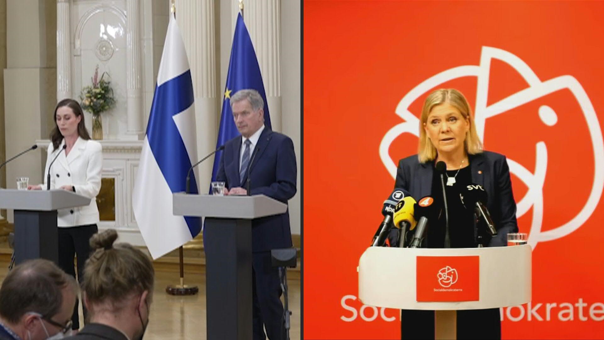 El gobierno de Finlandia anunció el domingo su intención de entrar en la OTAN y en Suecia, el partido gobernante, socialdemócrata, dio su visto bueno a una candidatura, allanando el camino a una petición conjunta de adhesión