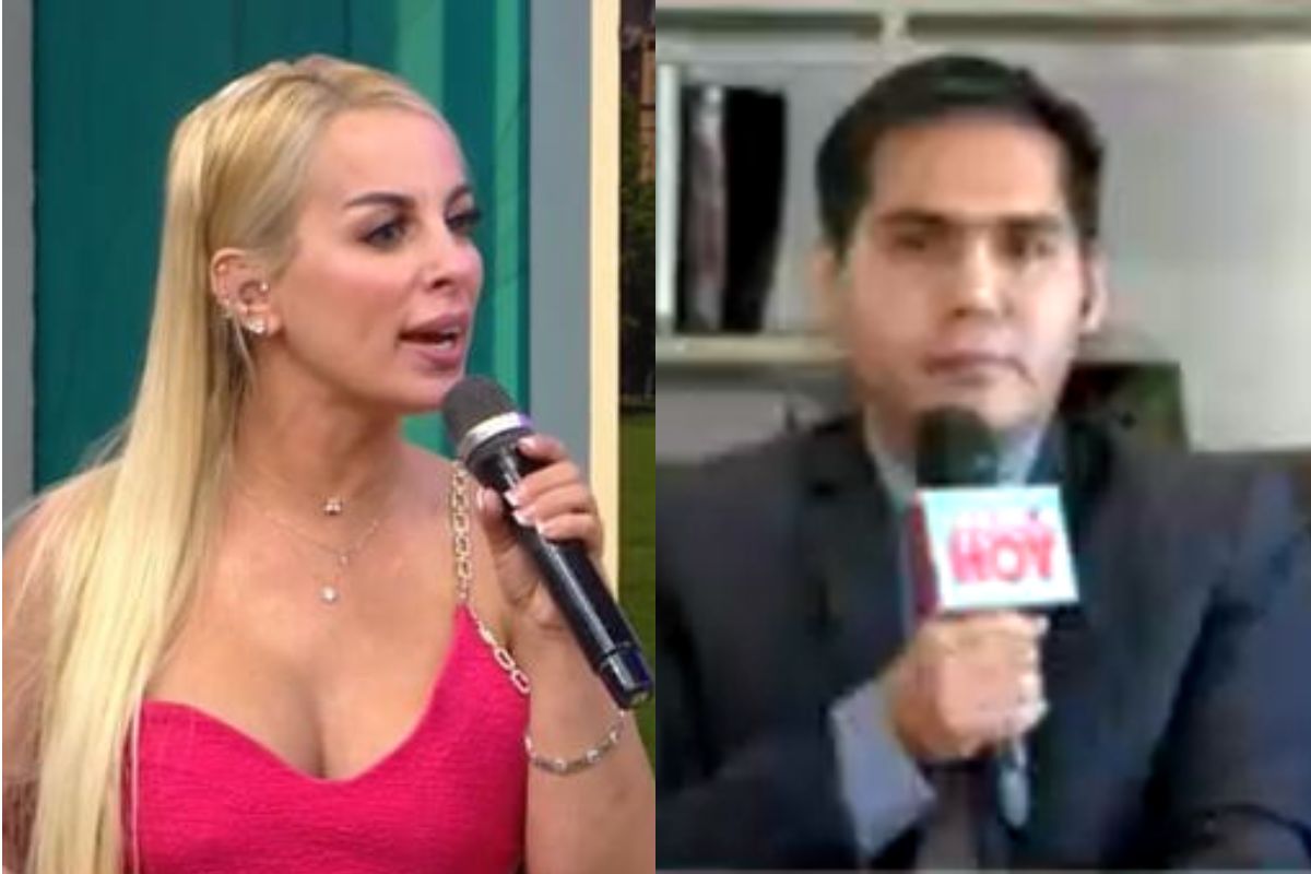 Dalia Durán arremetió contra el abogado de john Kelvin durante la emisión de América Hoy. (Foto: Captura de América TV)