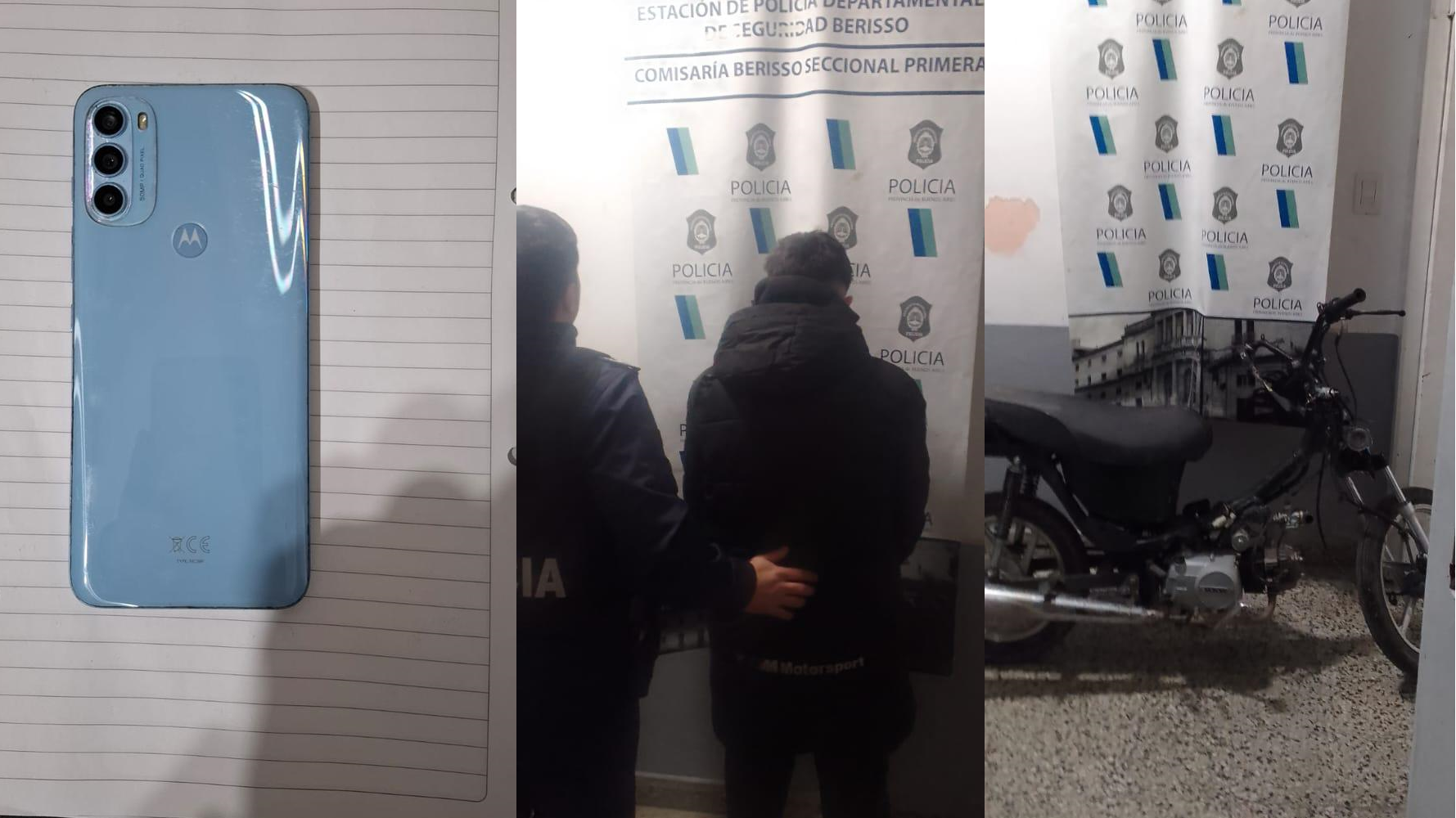 Vendía una moto robada, el dueño pactó una falsa compra y huyó al ser increpado: fue a la comisaría a reclamar otro rodado 