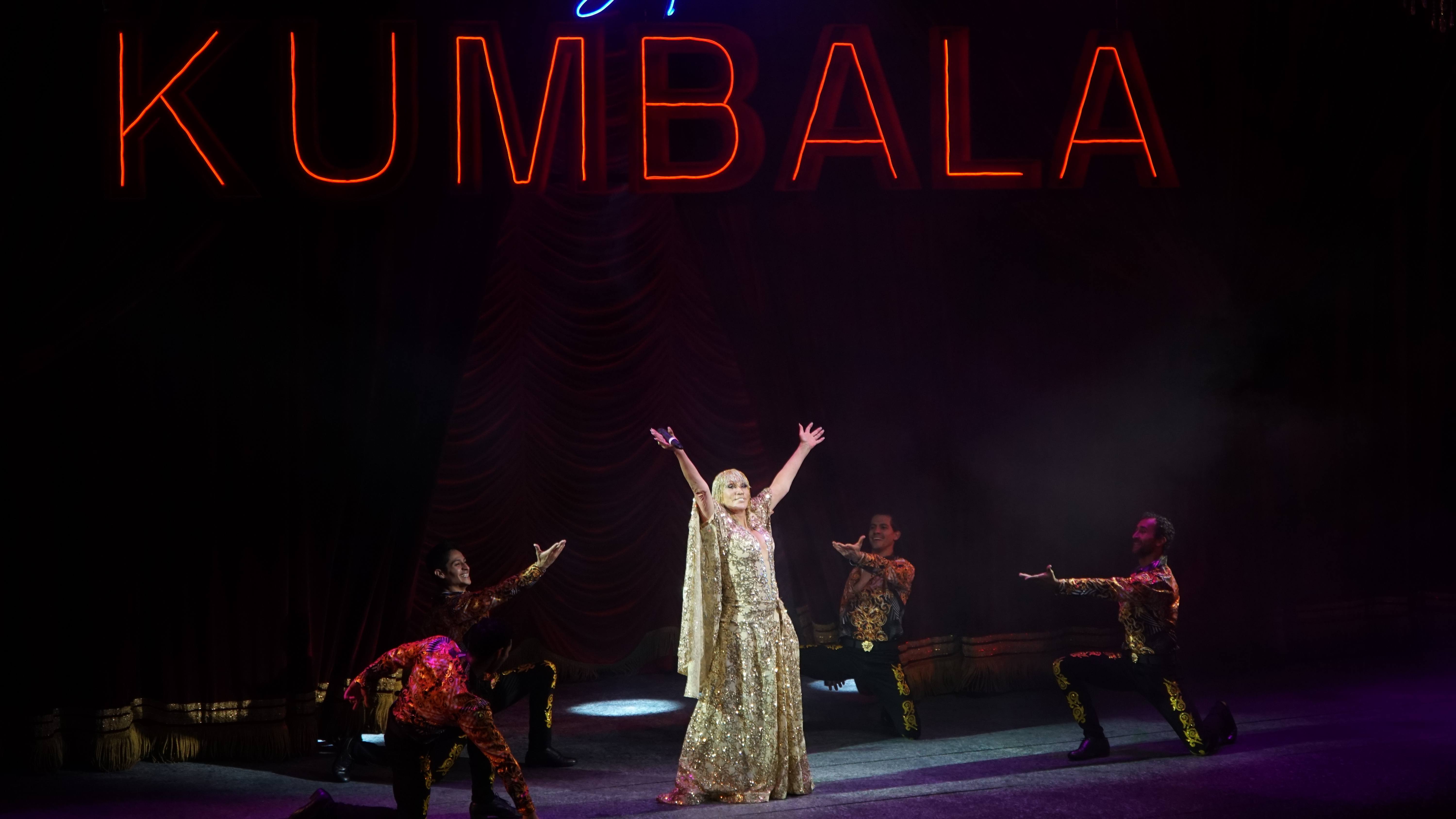 Laura León will make her theater debut with a special participation;  she will be the singer "Kumbala Hall" (Photo: Oliver Campa/Infobae)
