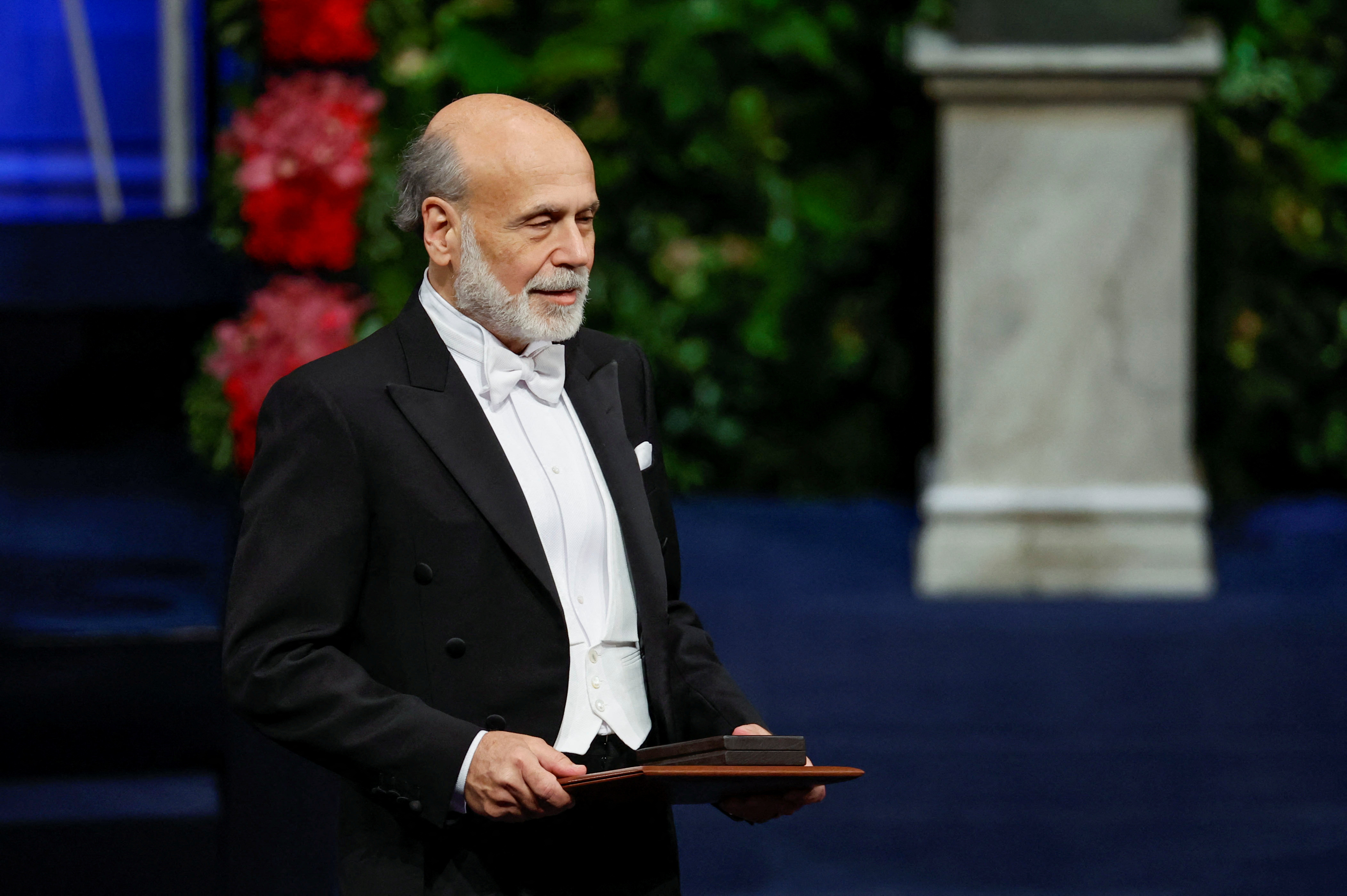Ben Bernanke, ganador del premio Nobel de Economía de 2022. TT News Agency/Christine Olsson 