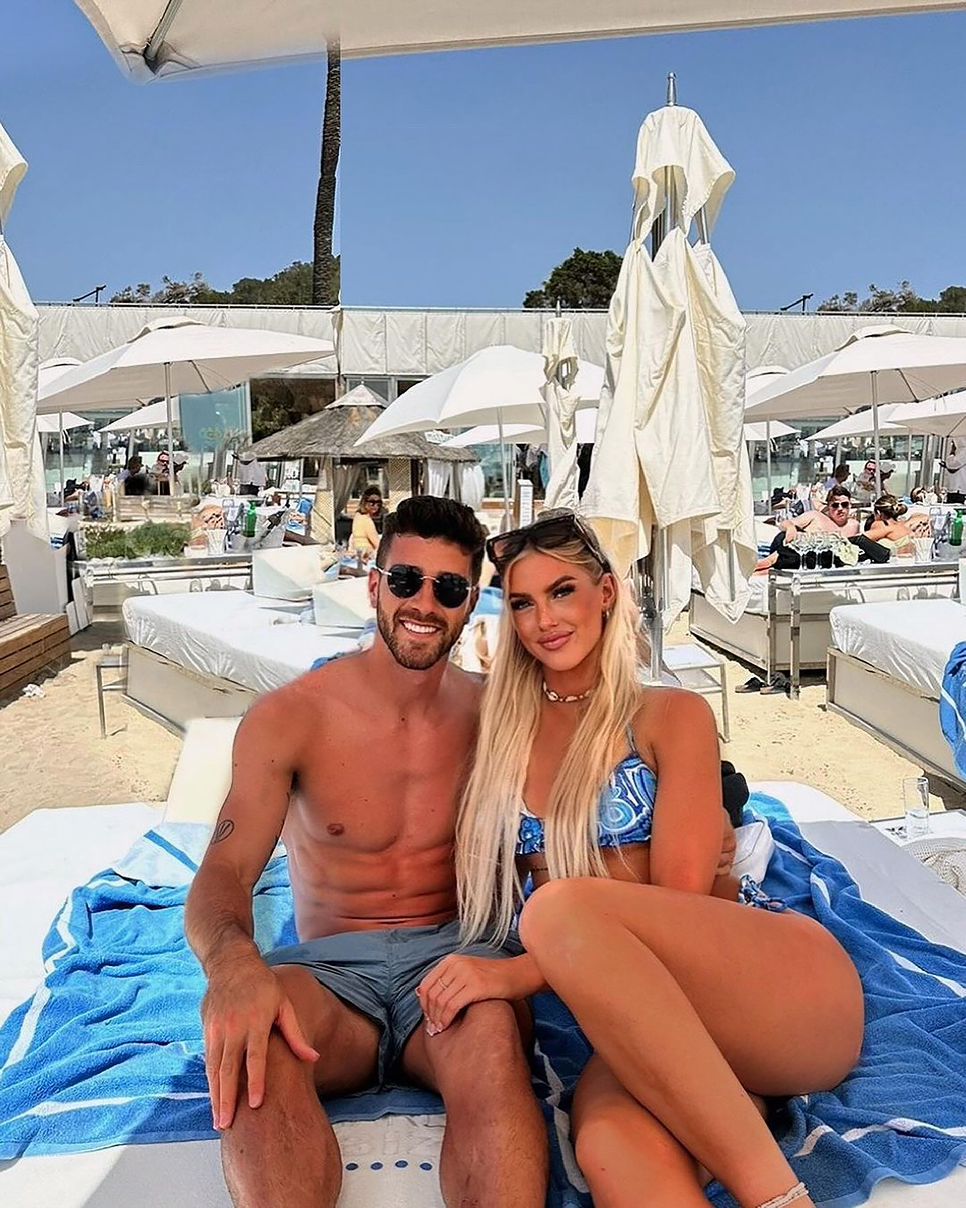 La aventura de Kelci-Rose Bowers, la novia futbolista de Marcos Senesi, como hincha de Argentina: "Amo a estos fan&aacute;ticos"